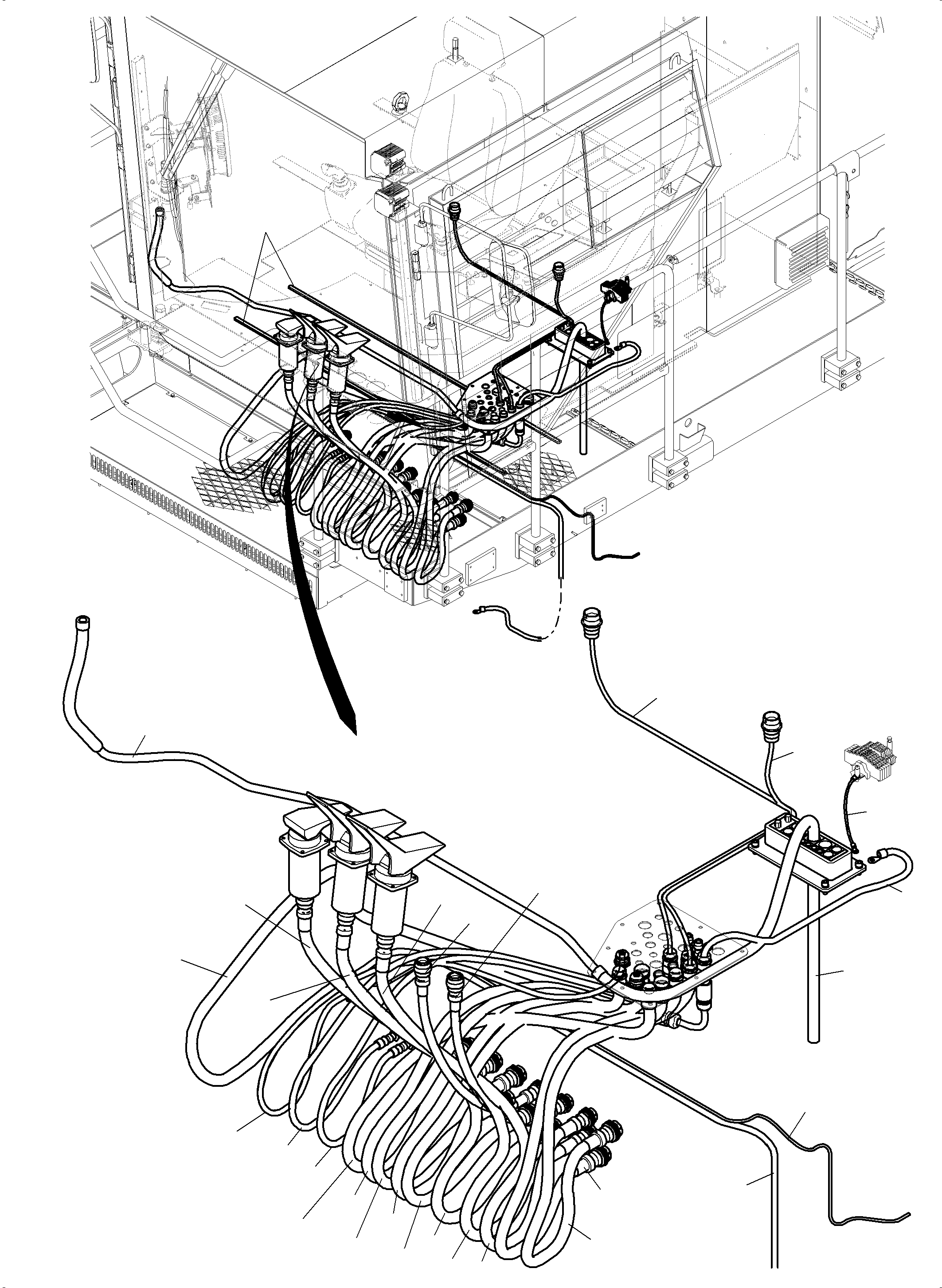 Жгут проводов 993 730 40 KOMATSU