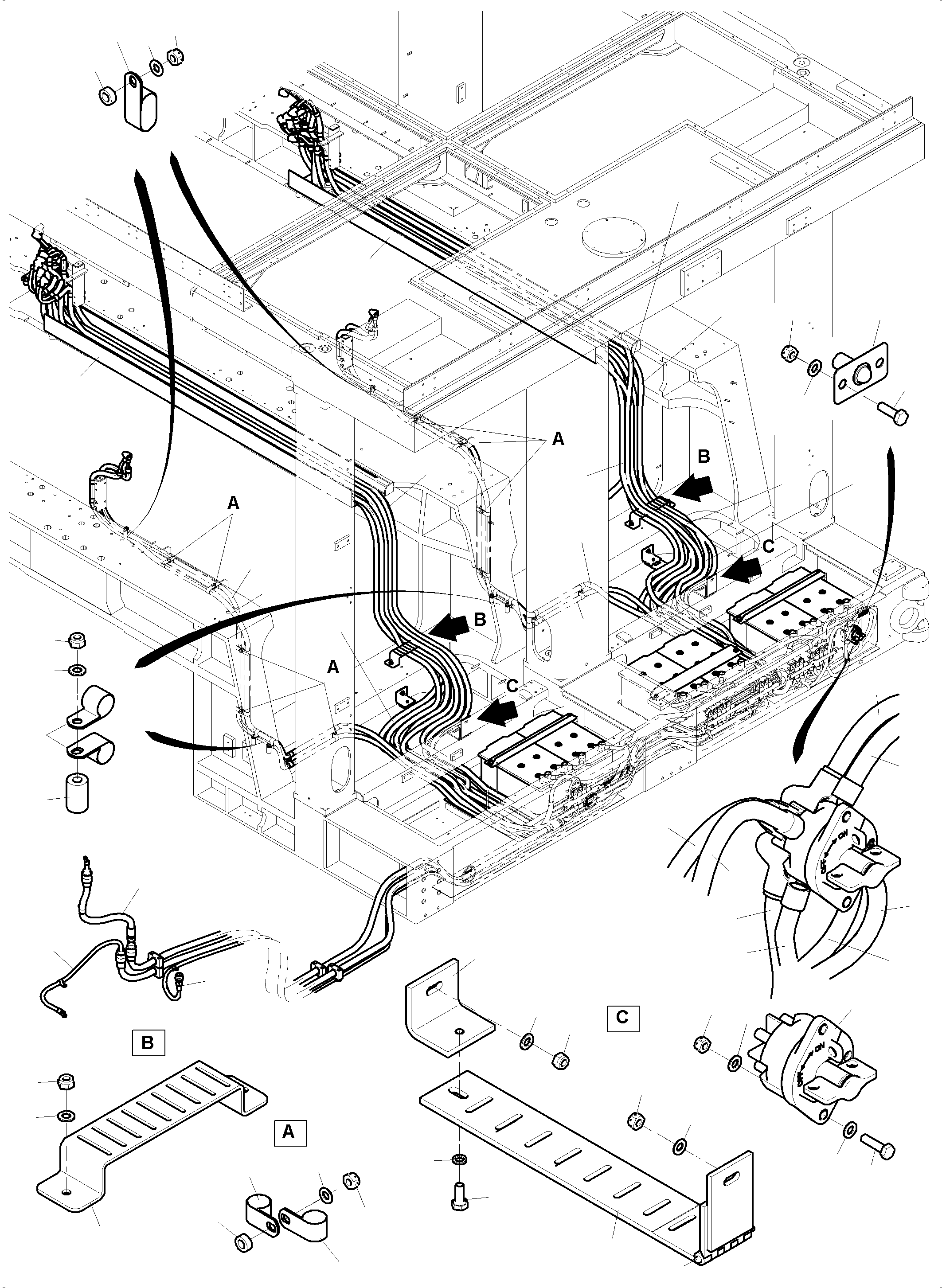 Battery switch 999 491 40 KOMATSU