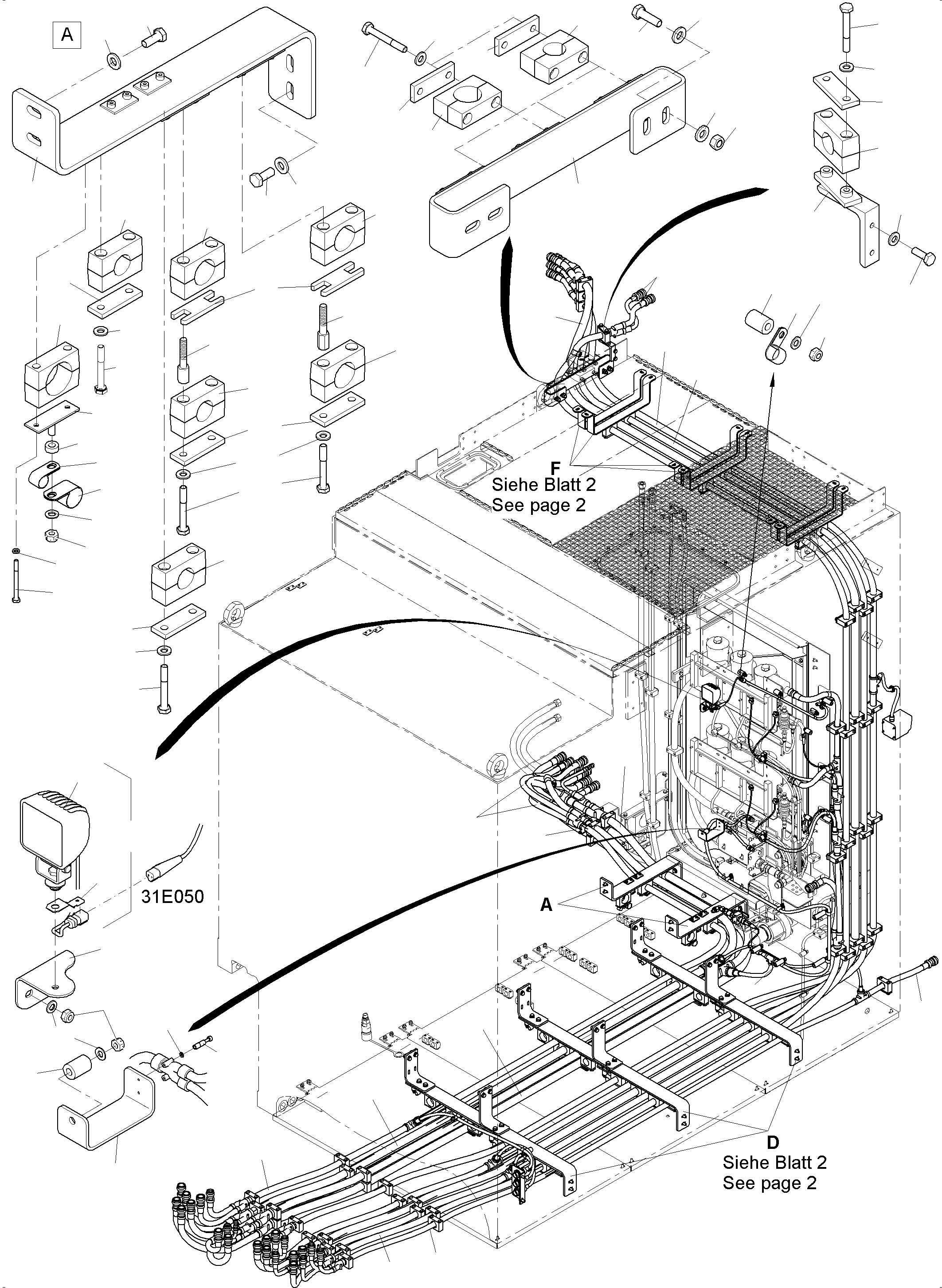 Socket plate 994 710 40 KOMATSU