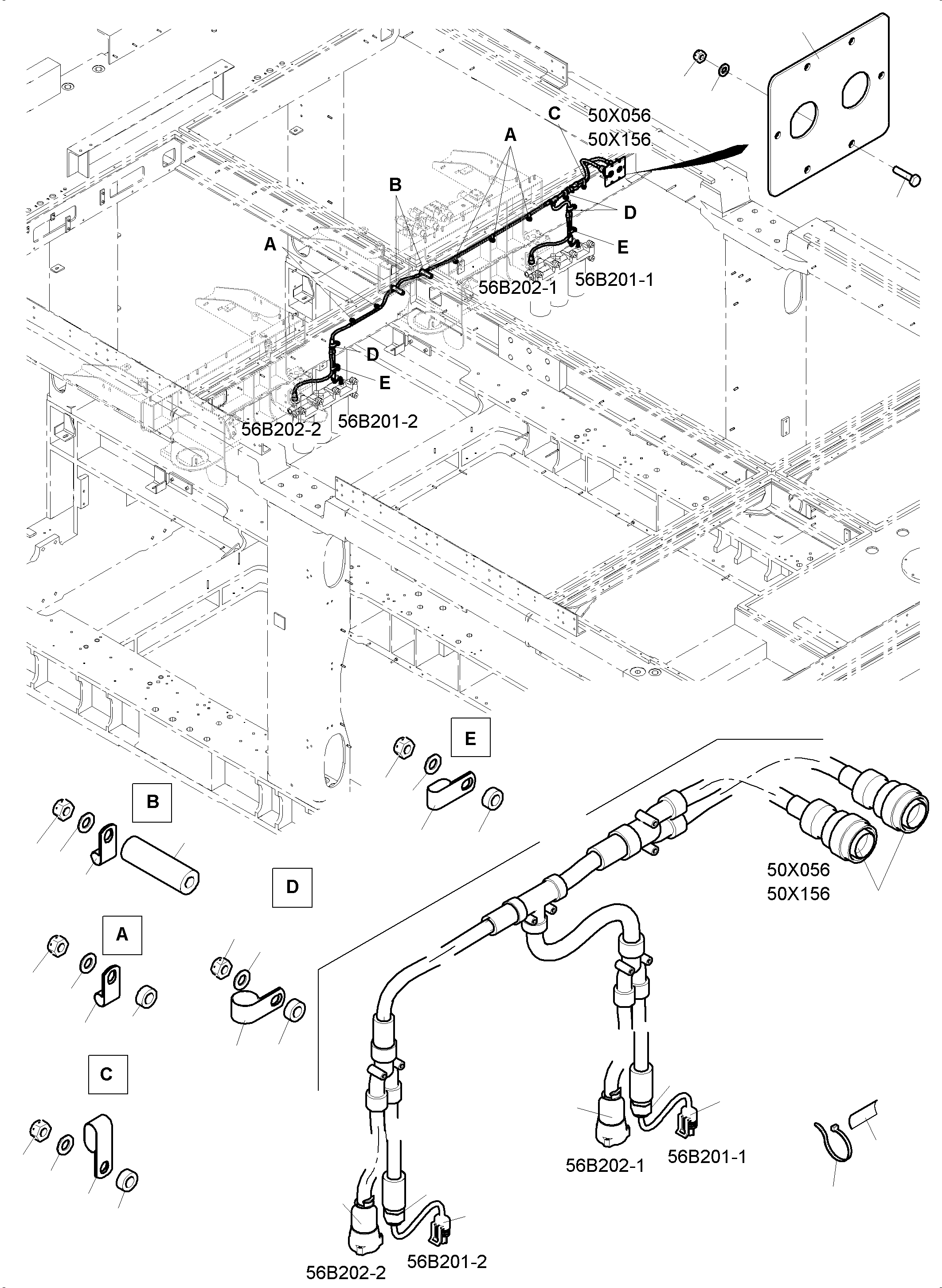 Socket plate 990 932 40 KOMATSU