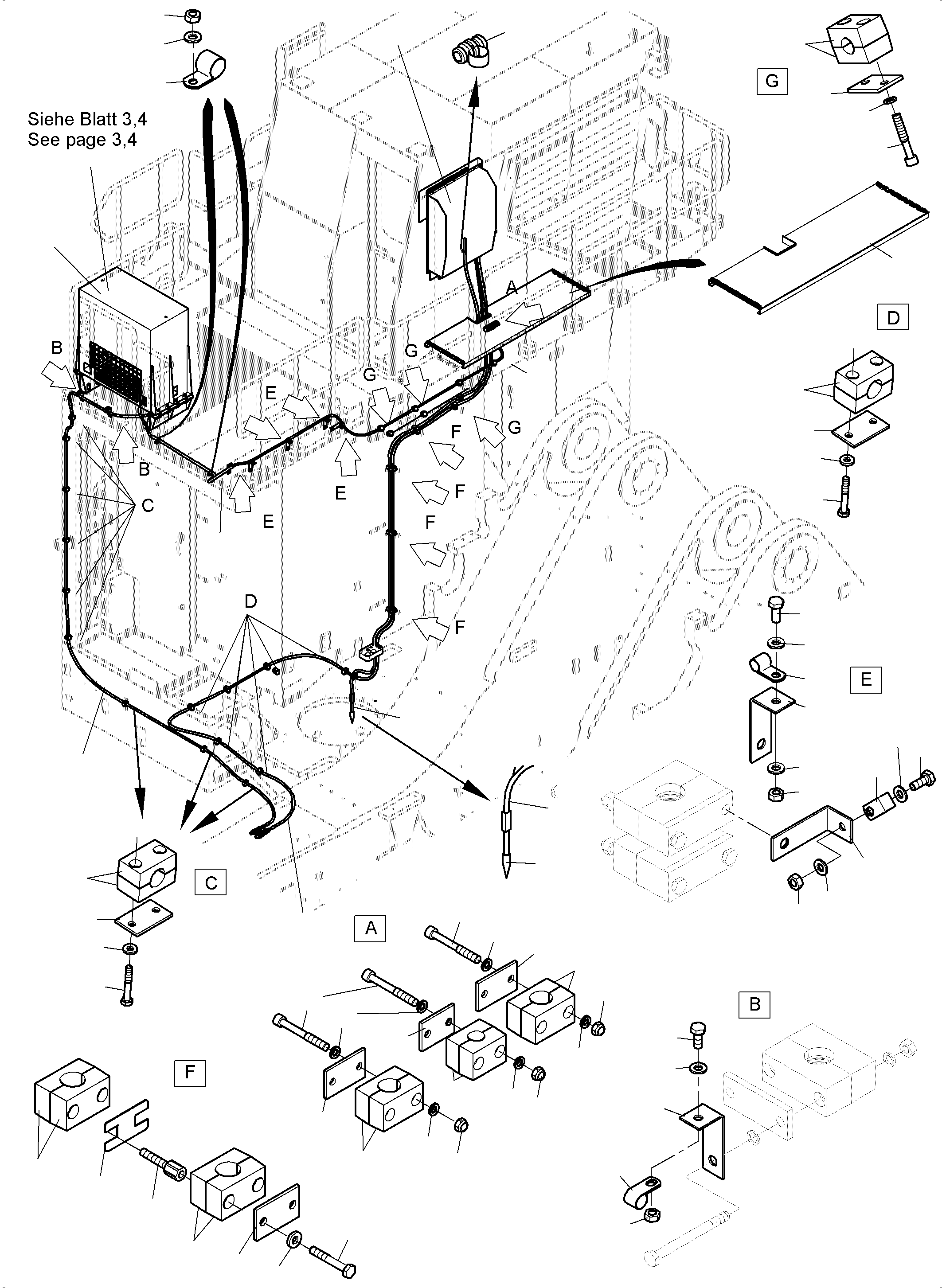 Фиксатор 983 519 40 KOMATSU