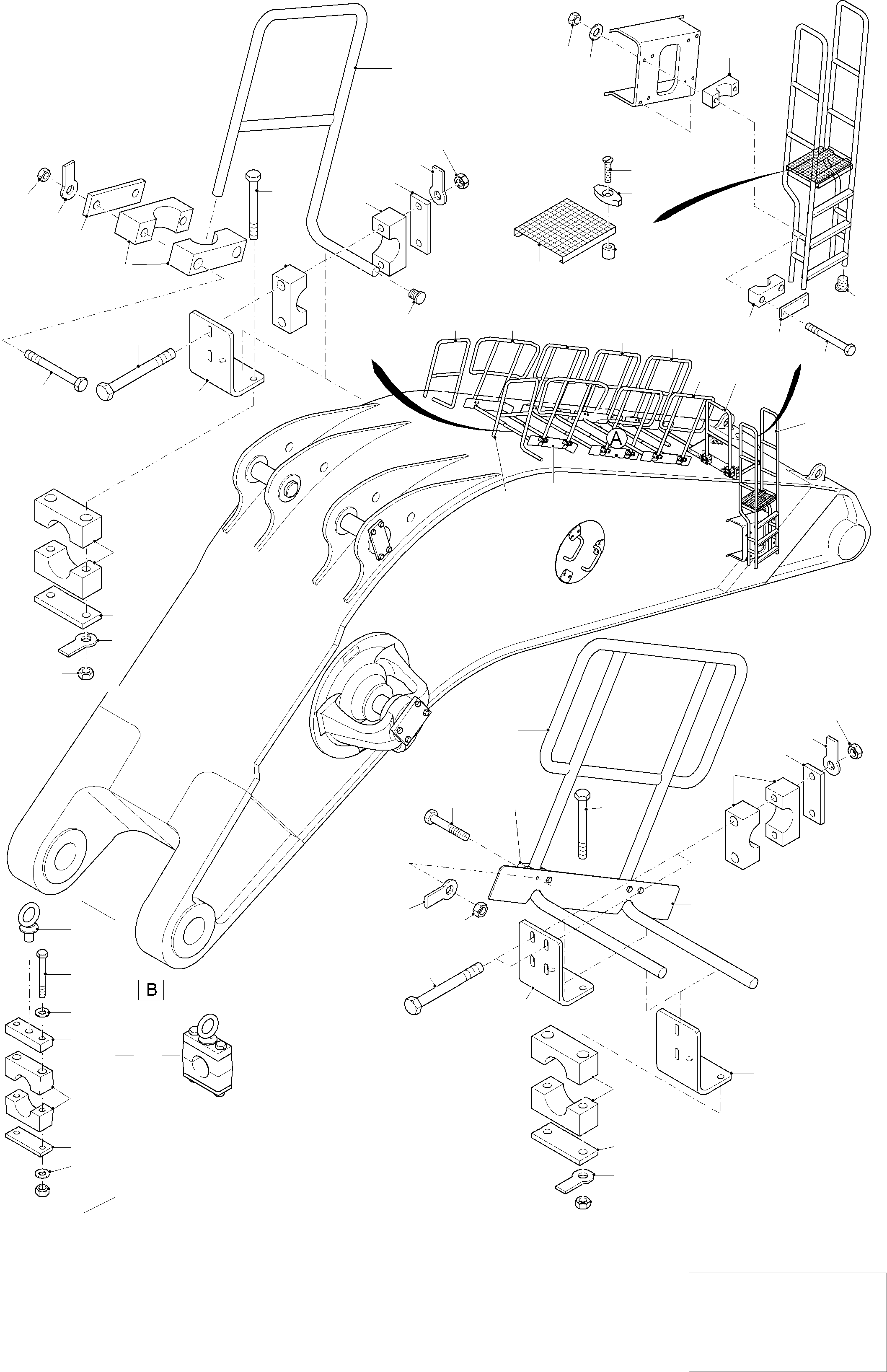 Пластина 989 737 40 KOMATSU
