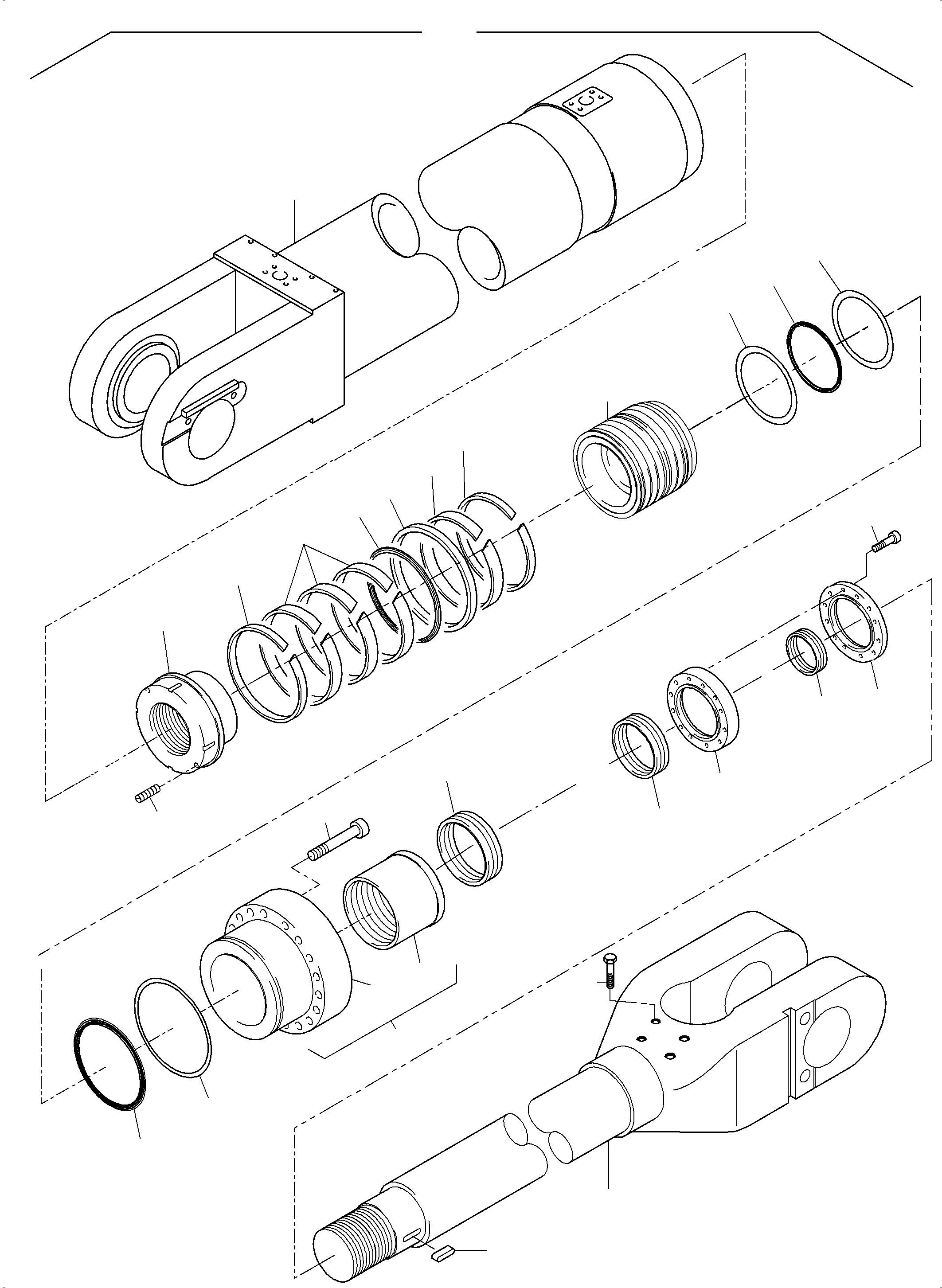 Piston seal 999 092 40 KOMATSU