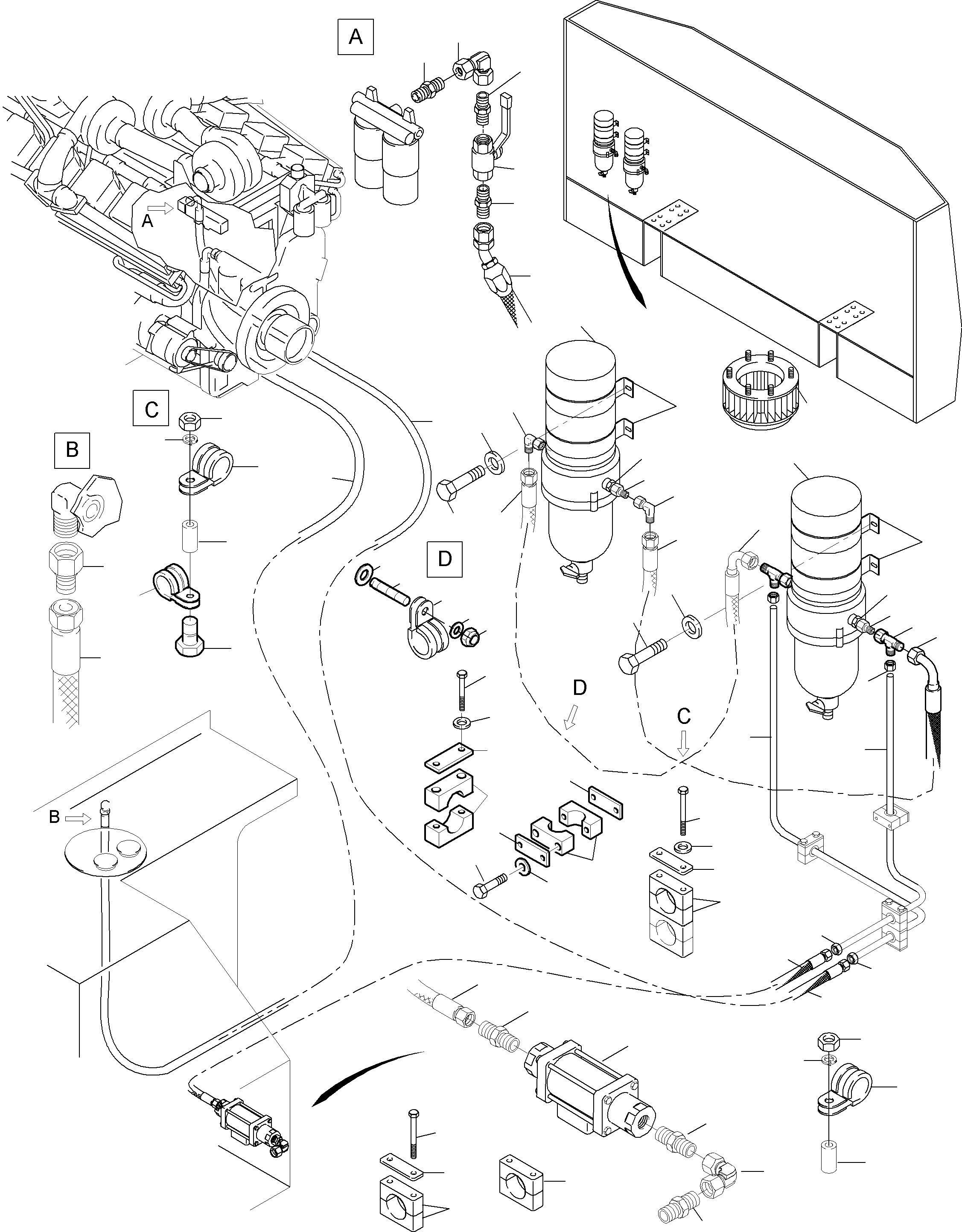 Flat steel 930 637 40 KOMATSU