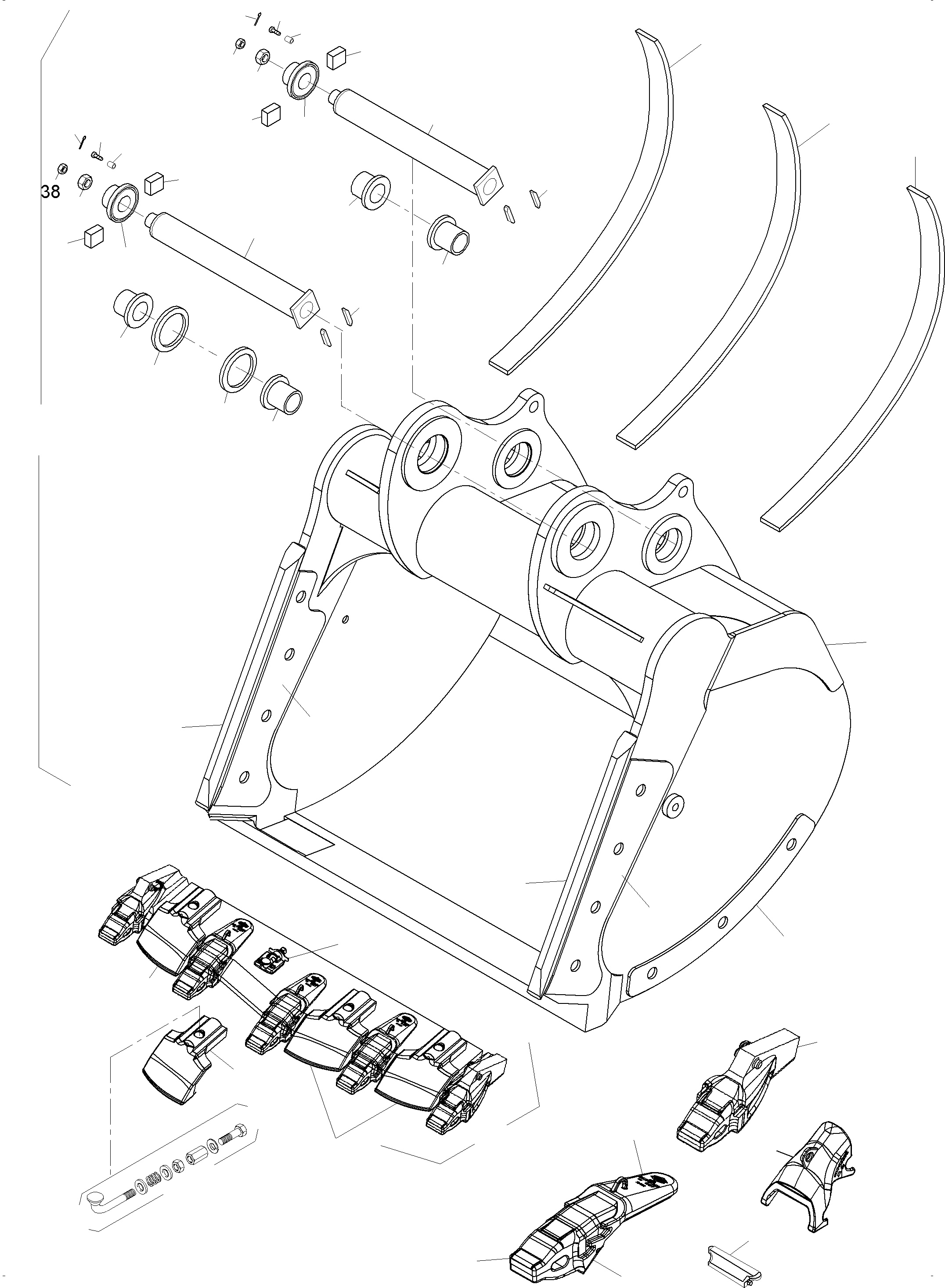 Кожух вентилятора 962 282 40 KOMATSU