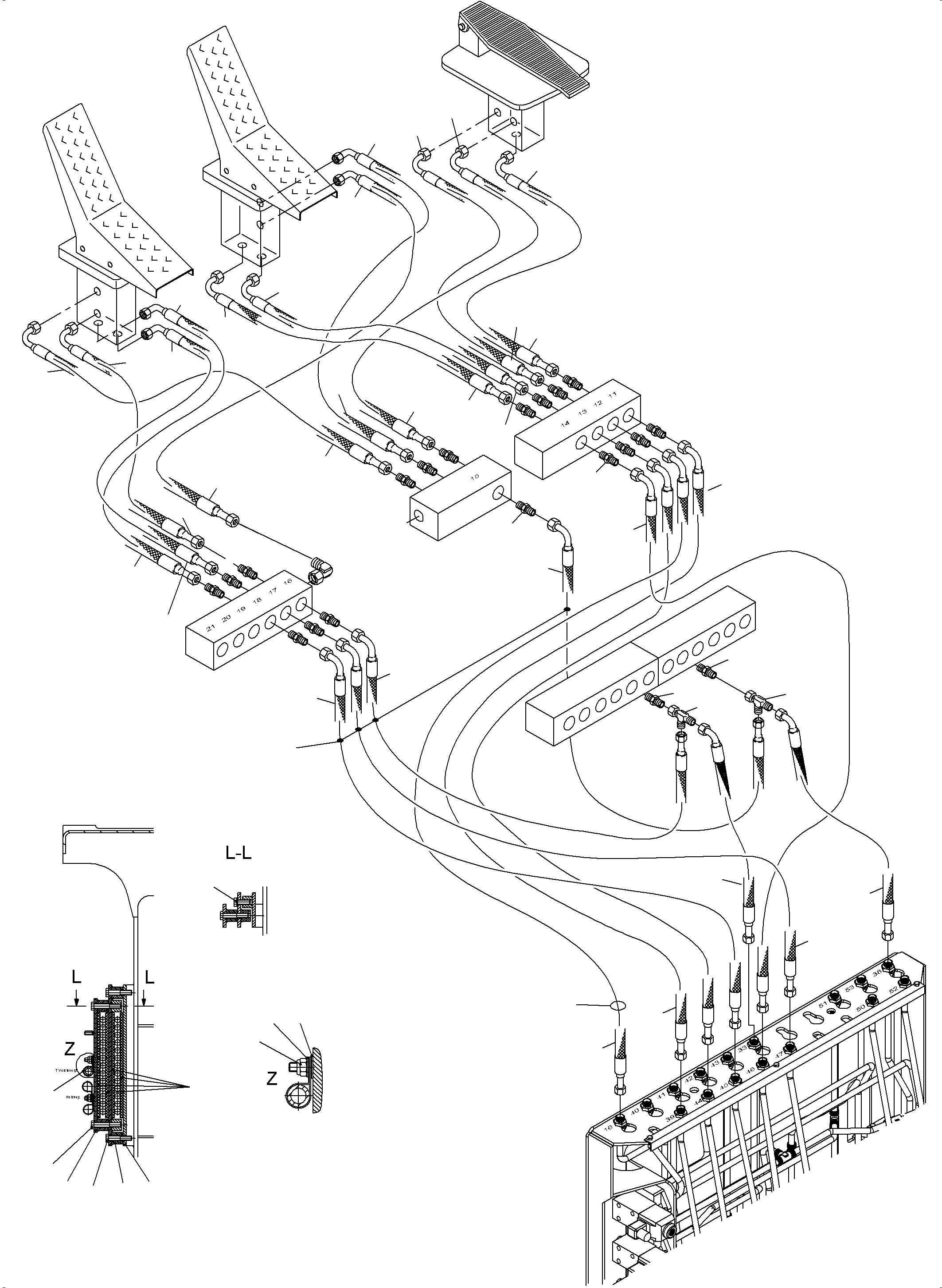 Соединительный штуцер 021810021D KOMATSU