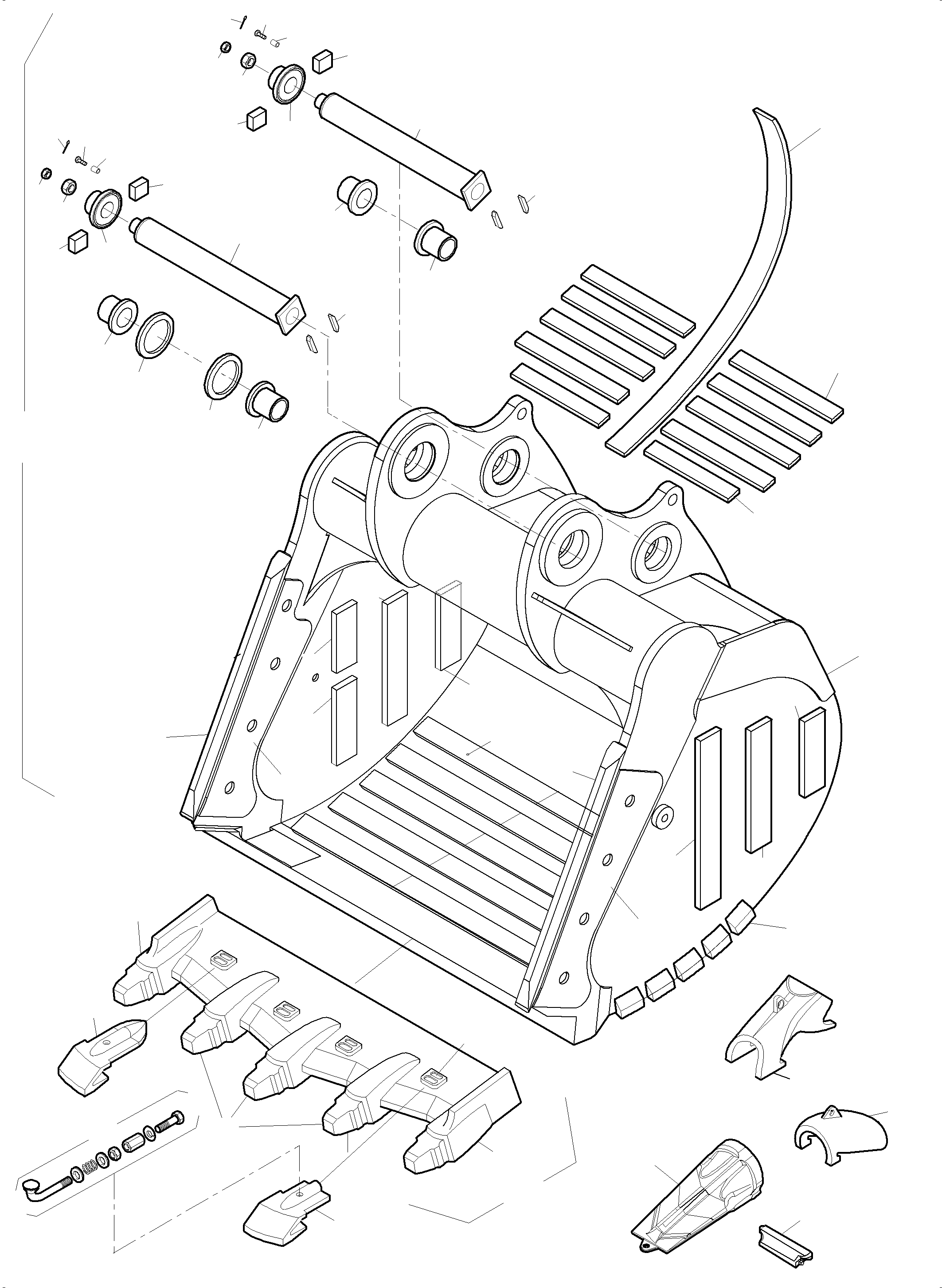 Износостойкая пластина 967 775 40 KOMATSU