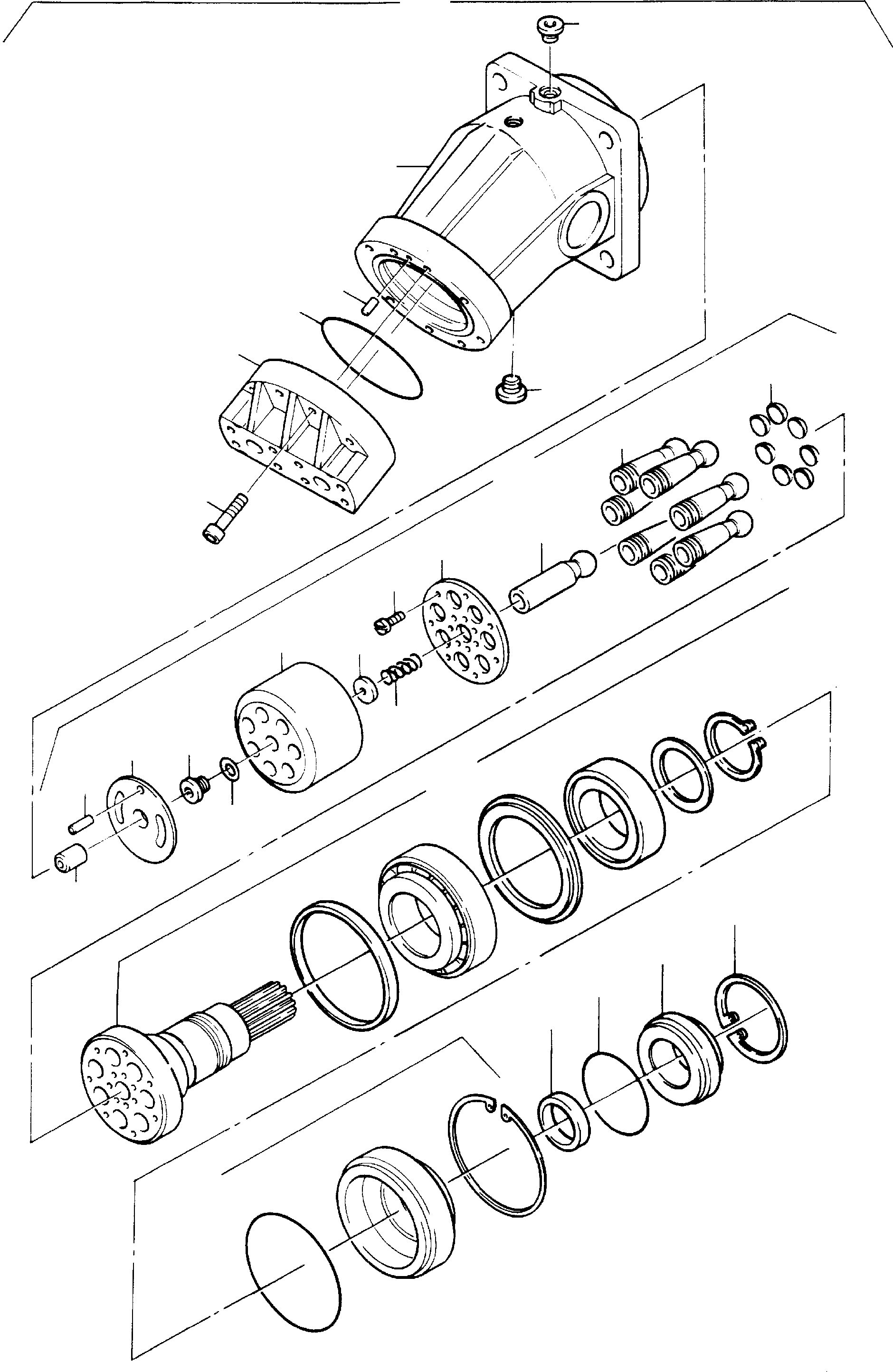 Уплотнение вала 951 976 KOMATSU