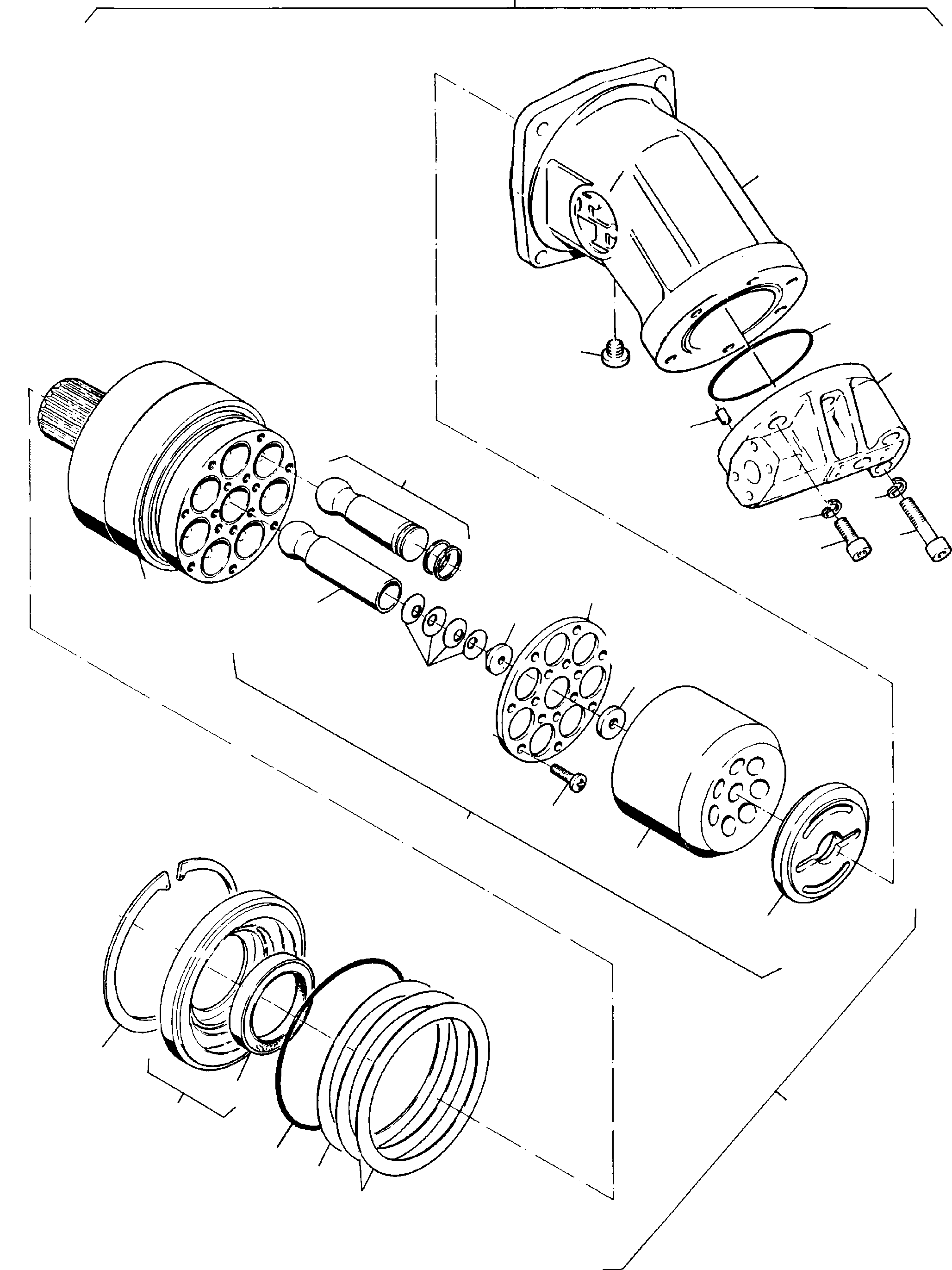 Piston with piston ring 757 172 73 KOMATSU