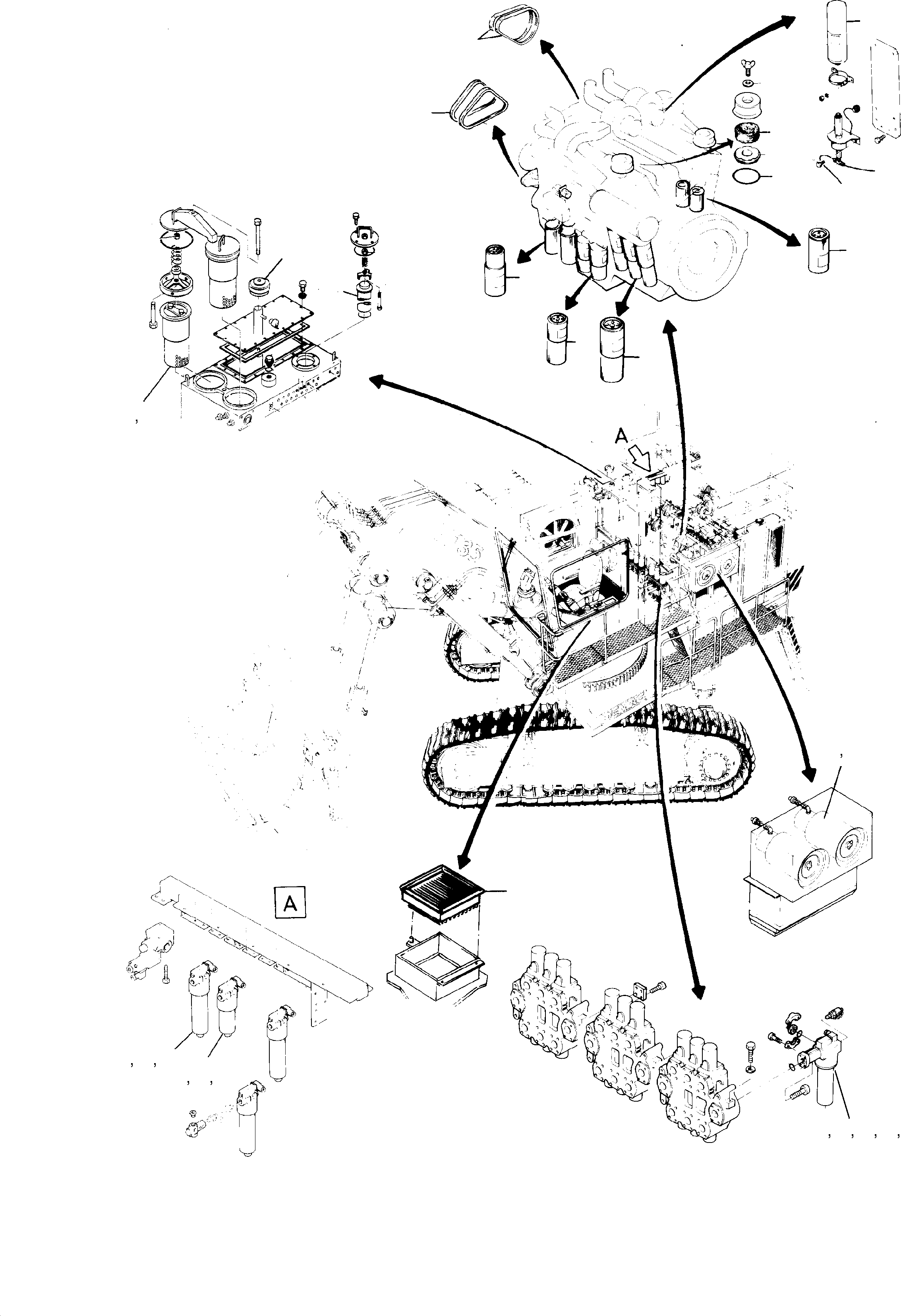 Coolant cleaner 696 021 73 KOMATSU