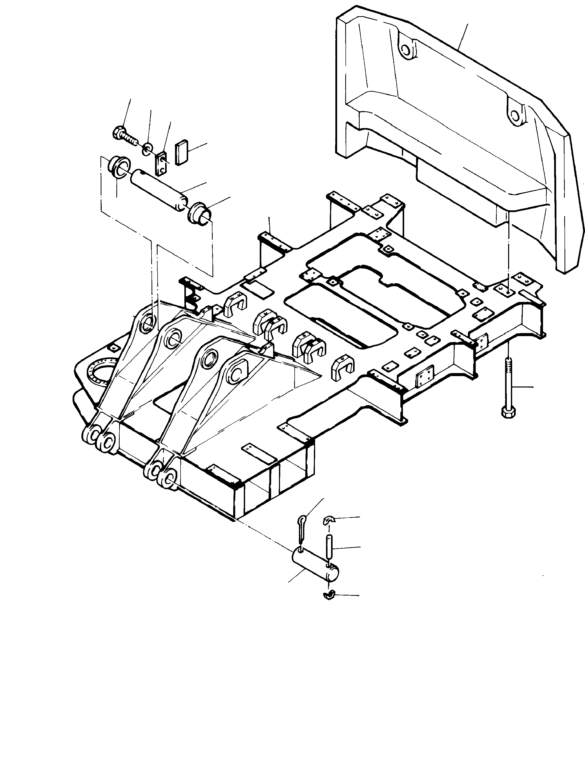 Pin (cold weather design) 431 643 40 KOMATSU