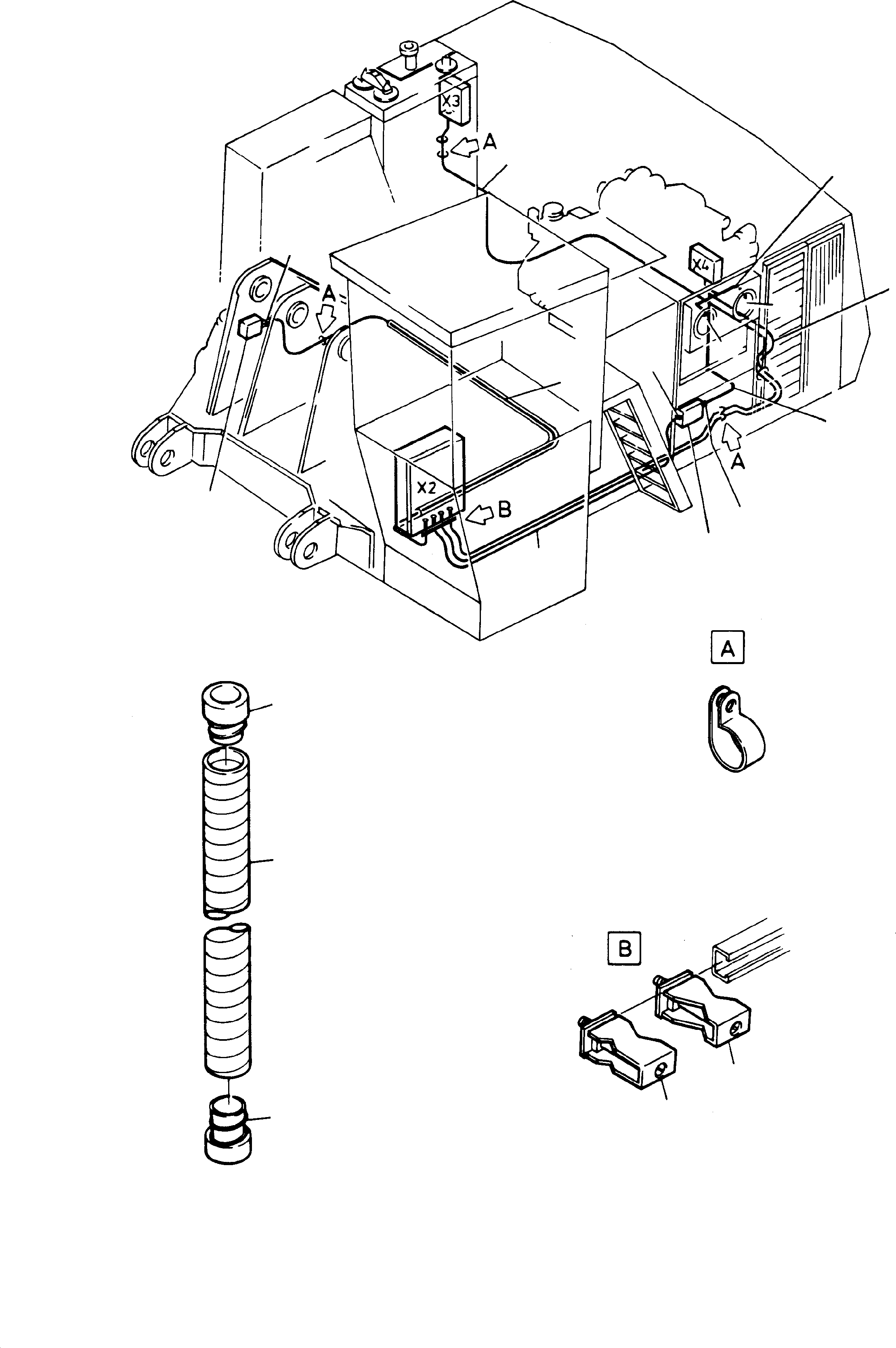 Harness X2-X3 697 589 73 KOMATSU