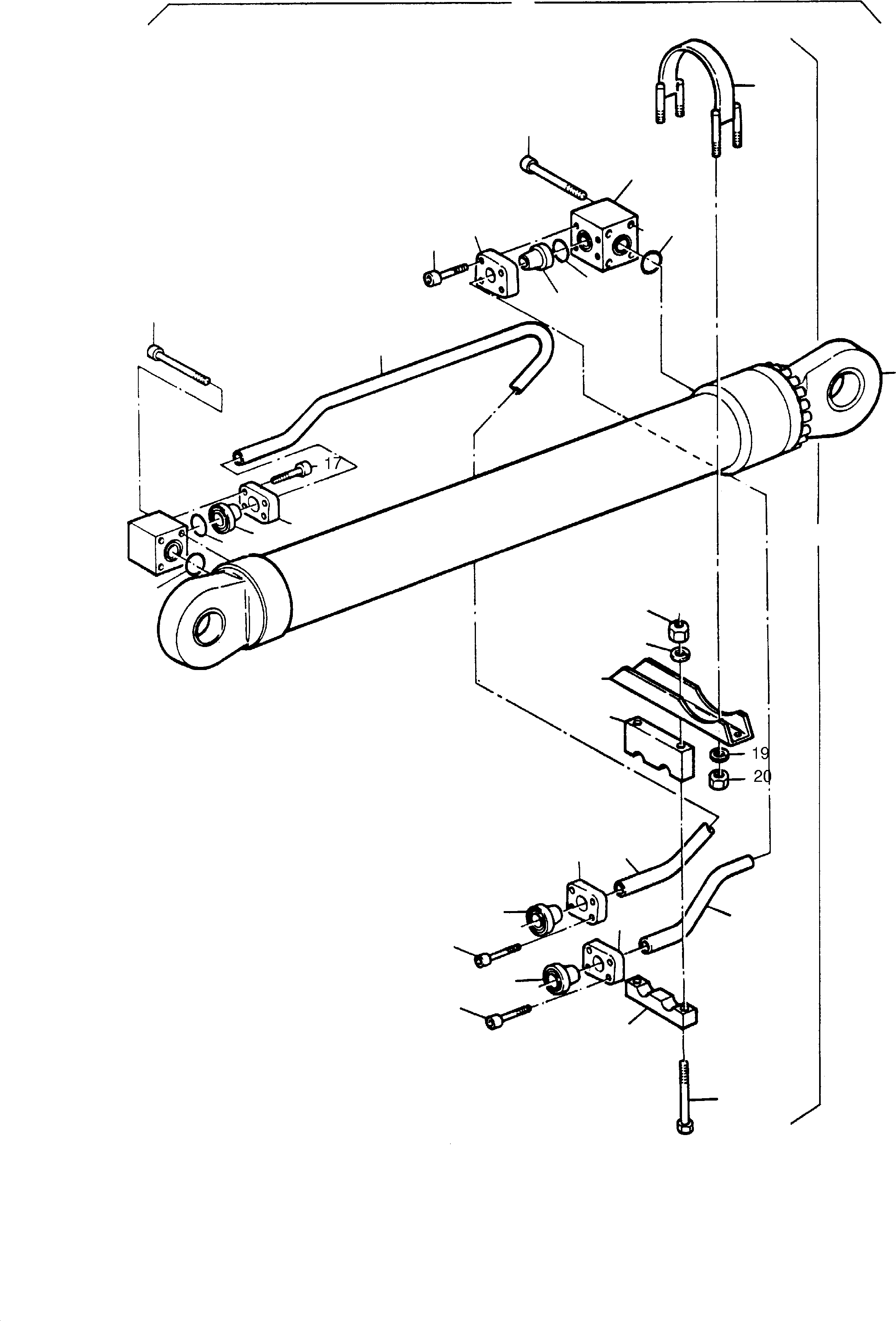 Pipes assy. 429 313 40 KOMATSU