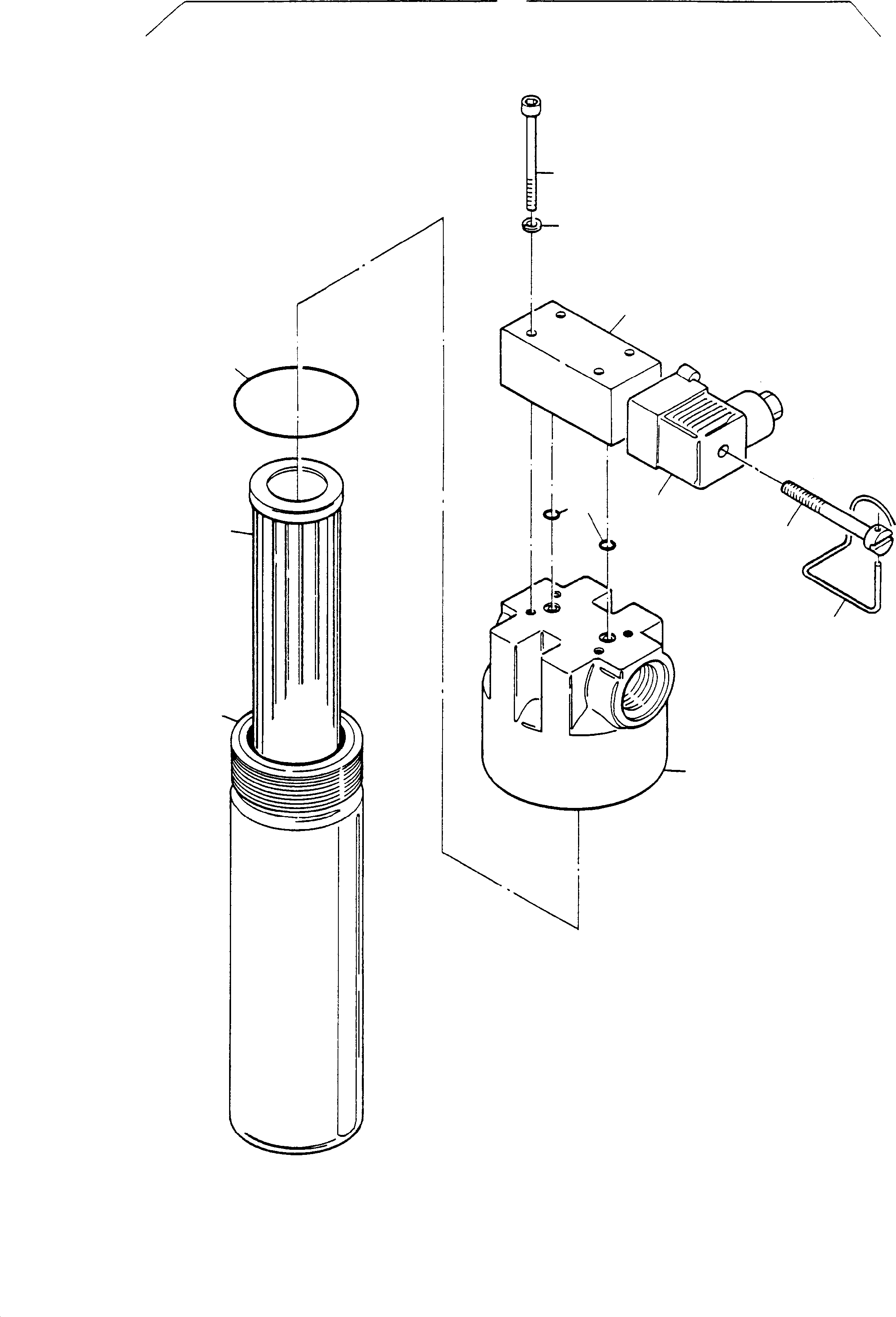 H.P. filter assy. 440 702 40 KOMATSU