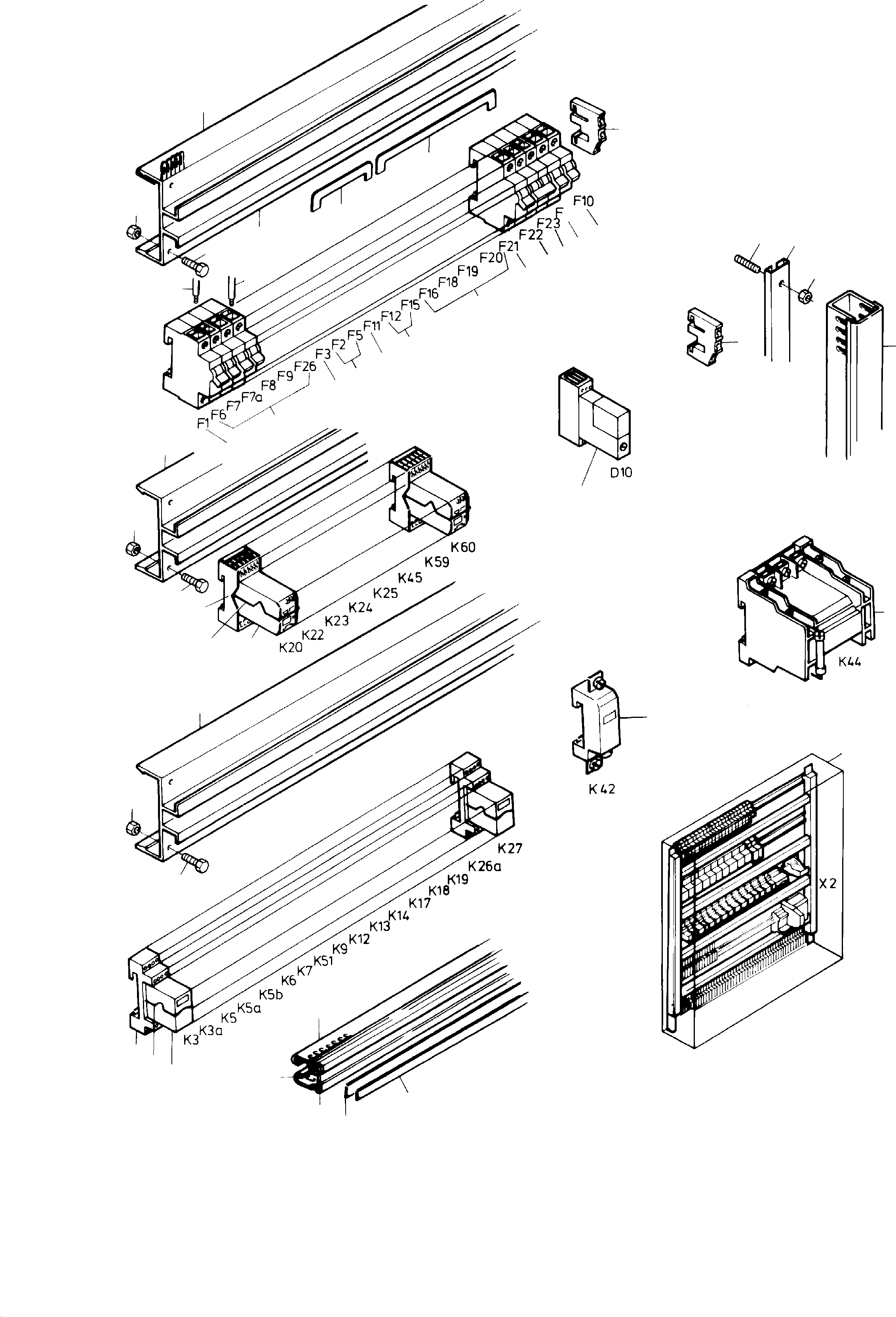 Sash lock, 7 mm square to fig-no. 01 765 973 73 KOMATSU