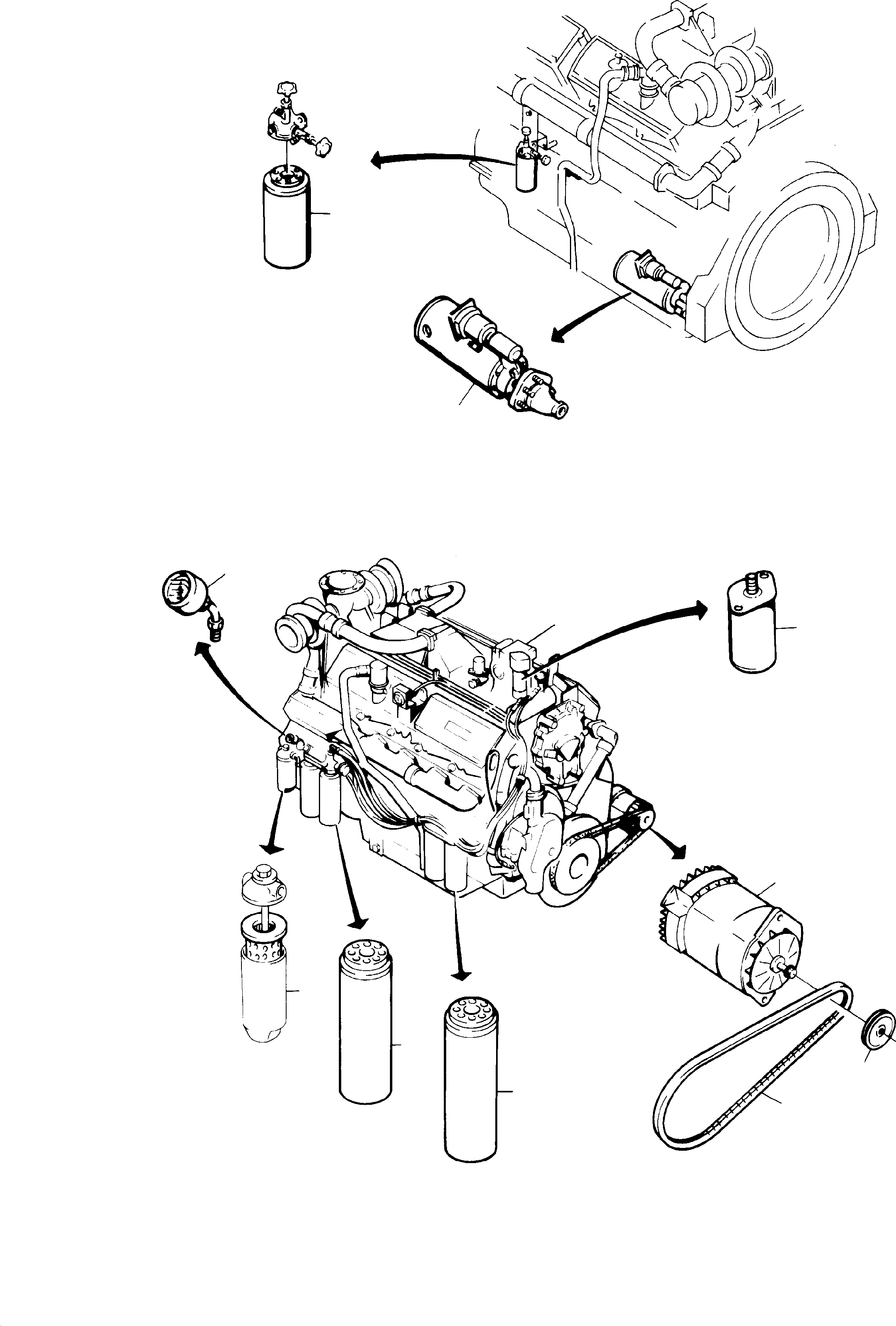 Pressure gauge, fuel 2W3 687 KOMATSU