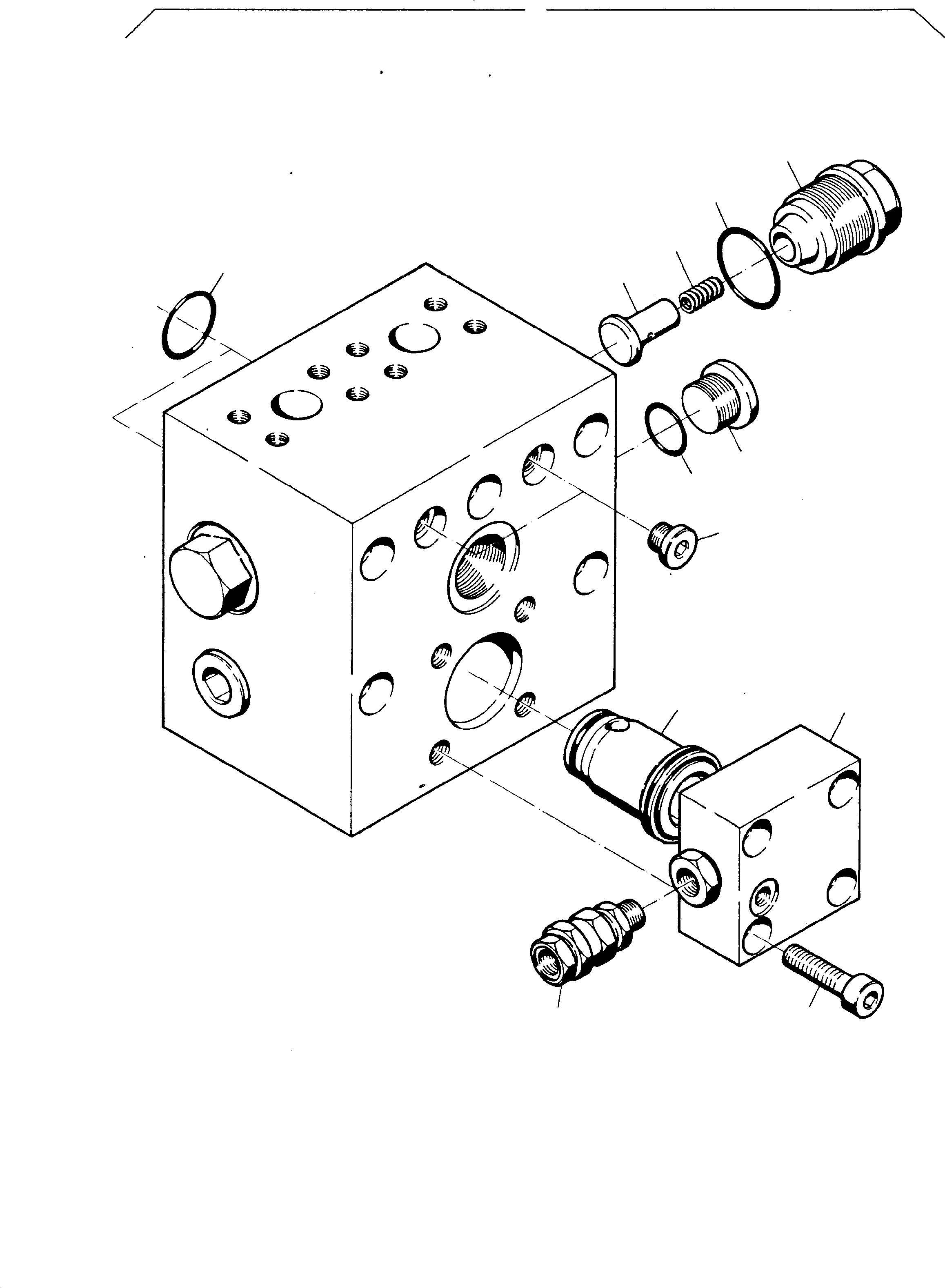 Brake valve assy. 461 792 40 KOMATSU