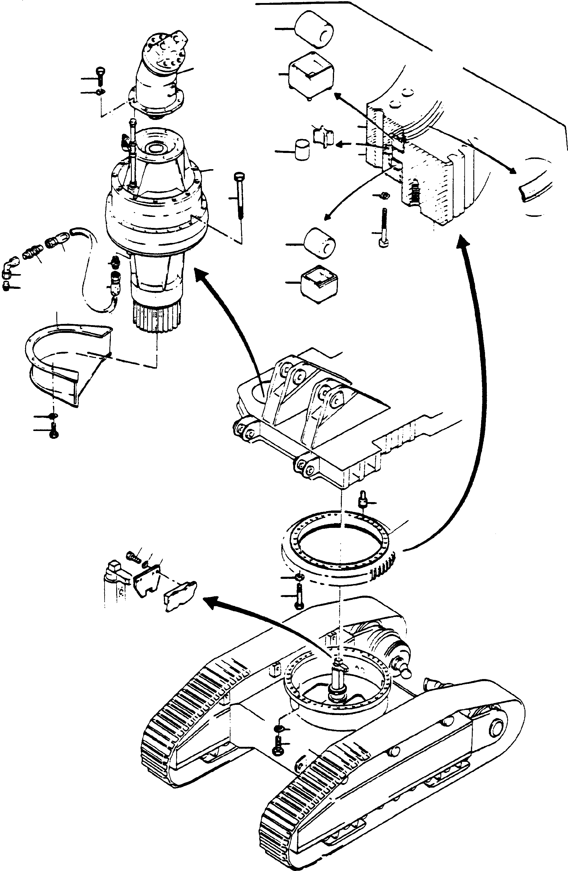 Roller set Ø 20 505 307 40 KOMATSU