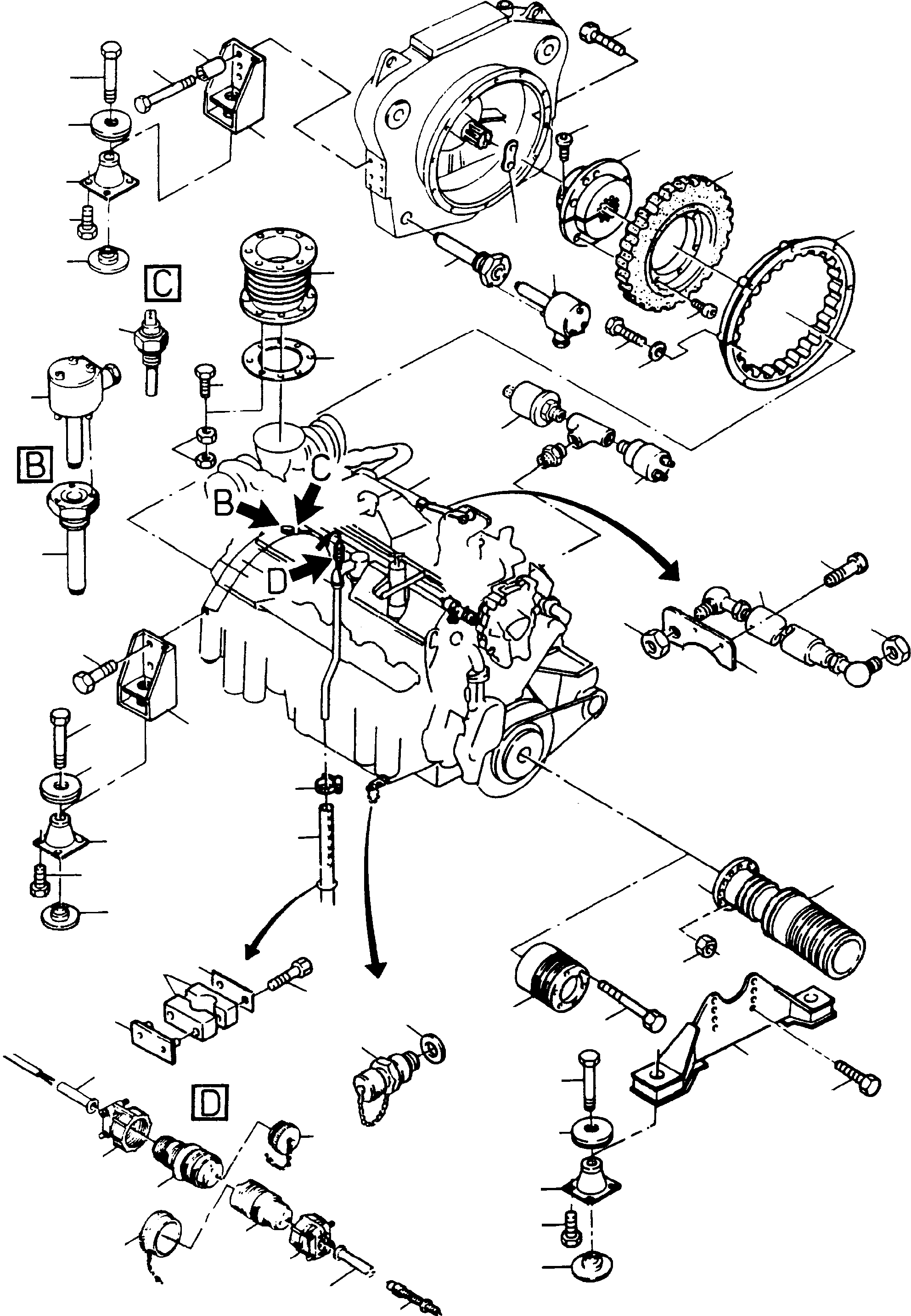 Oil drain valve 461 435 40 KOMATSU