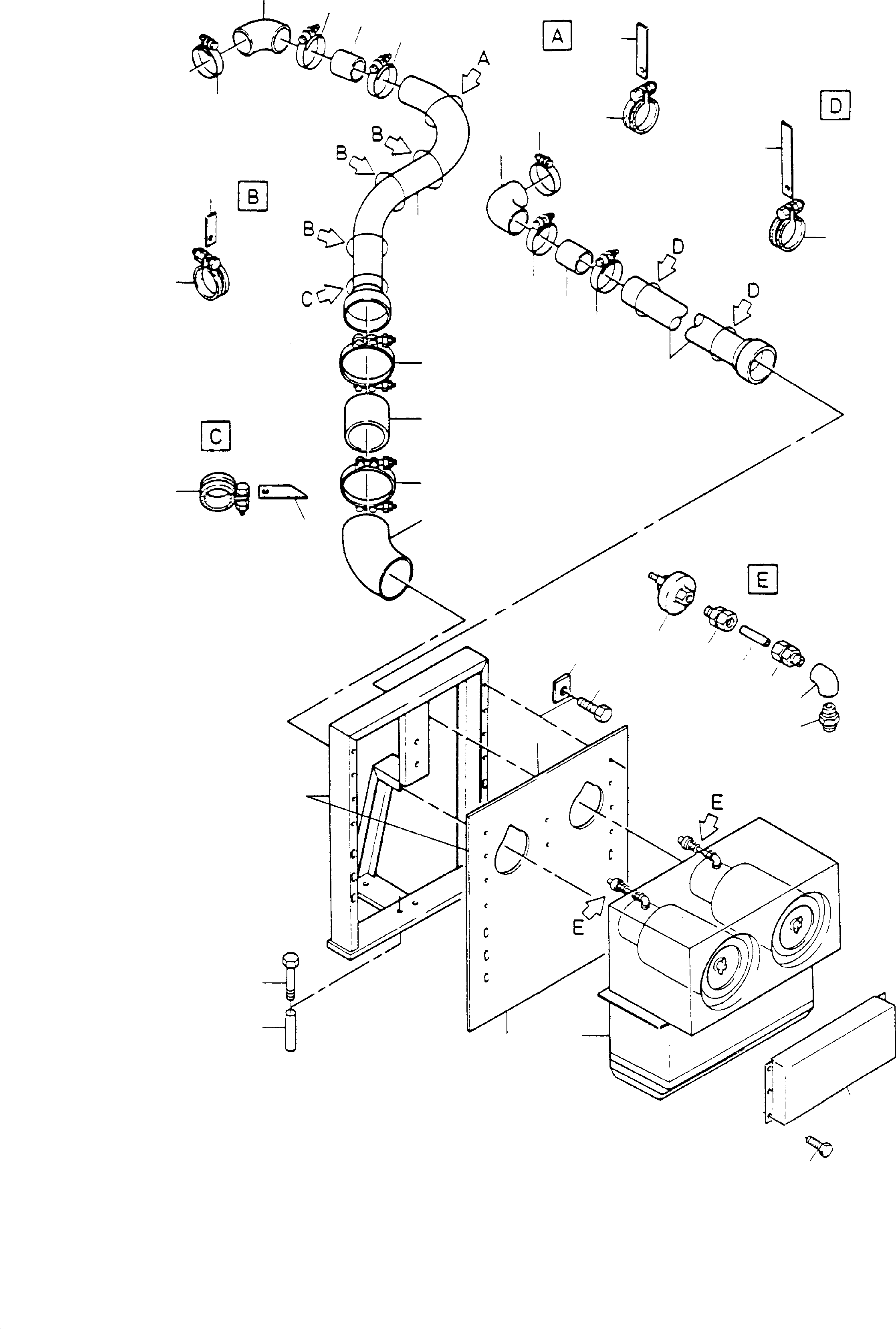 Болт 005 838 99 KOMATSU