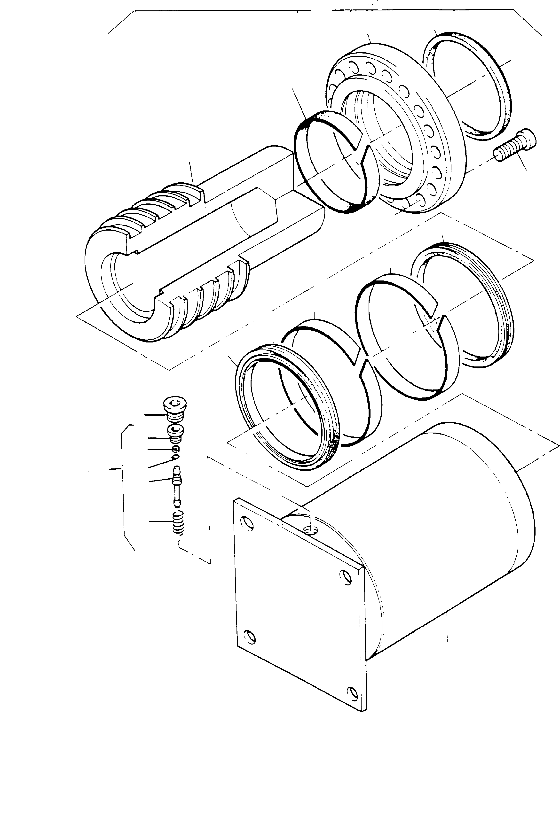 Valve, assy. fig-nos: 12,13,14,15,16 (cold weather design) 697 892 73 KOMATSU