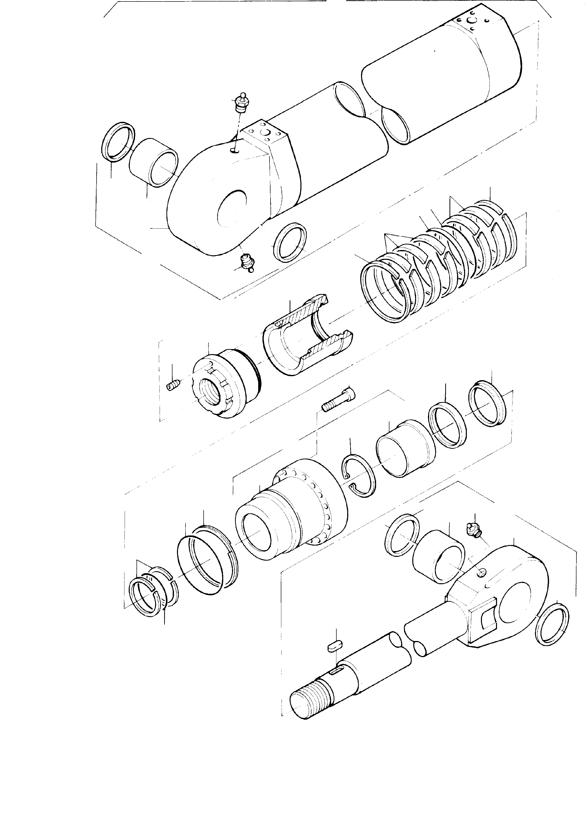 Втулка 445 331 40 KOMATSU