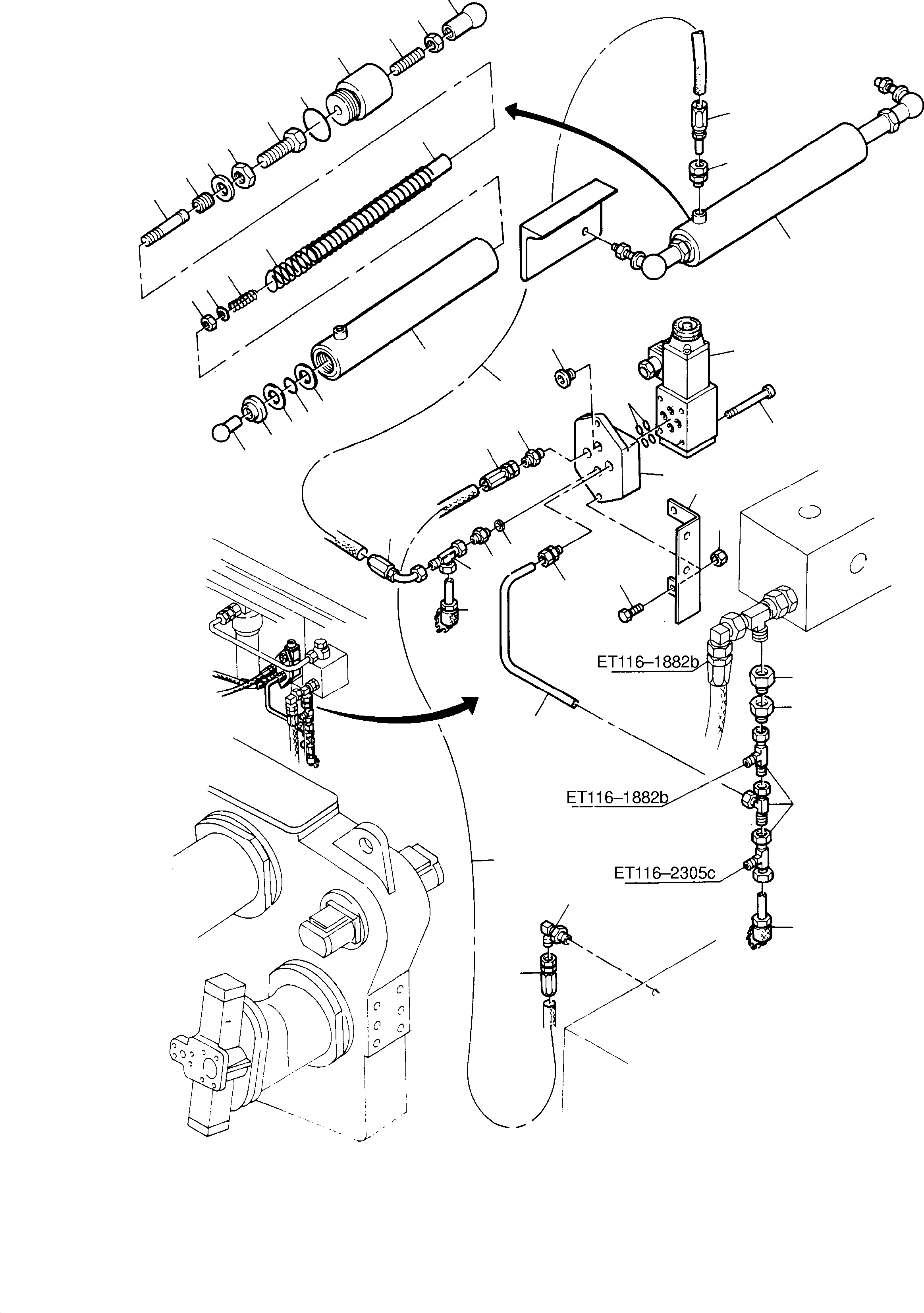 Соединительный штуцер 372 972 99 KOMATSU