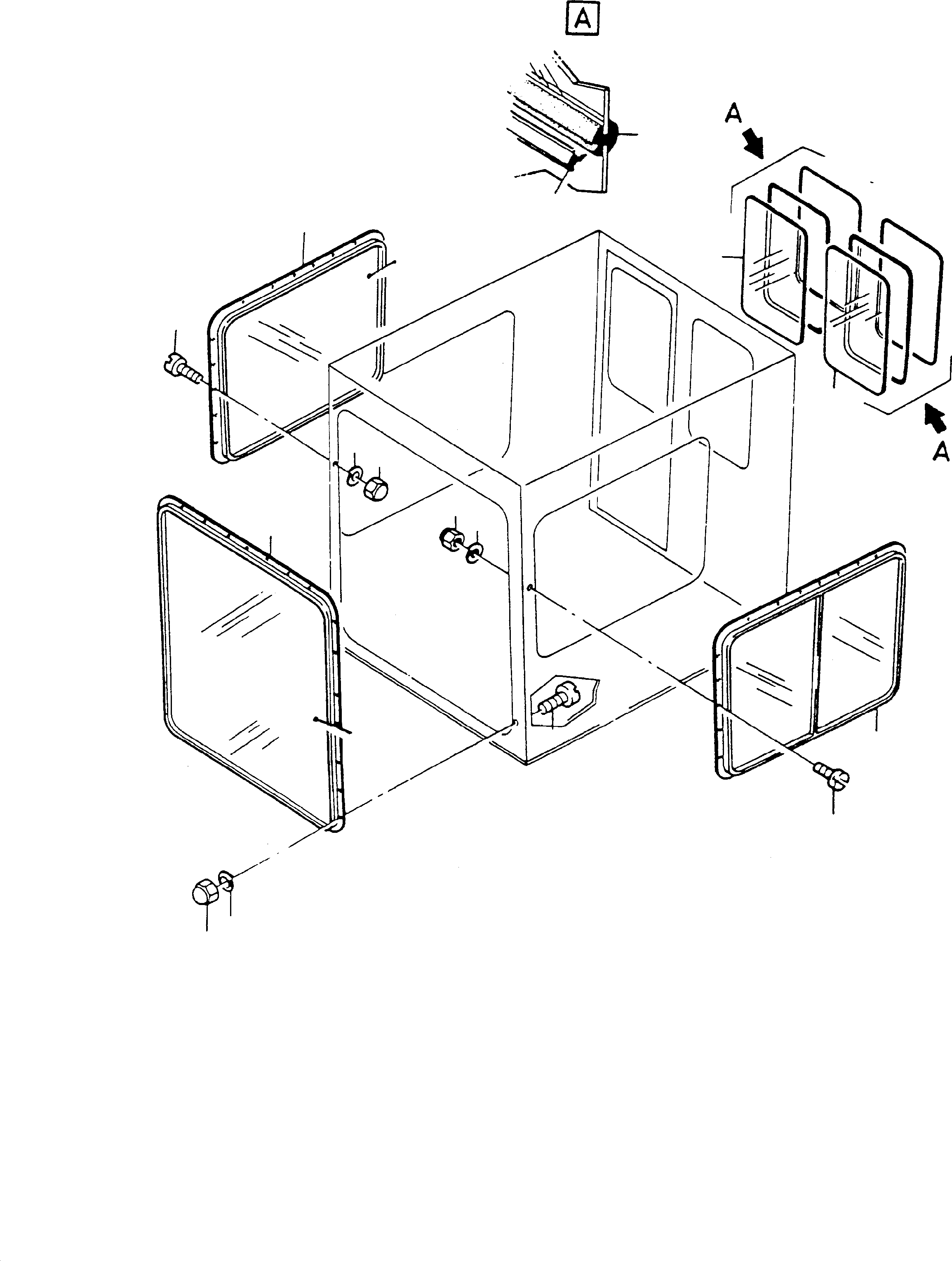 Fixed pane to fig-no: 03 698 443 73 KOMATSU