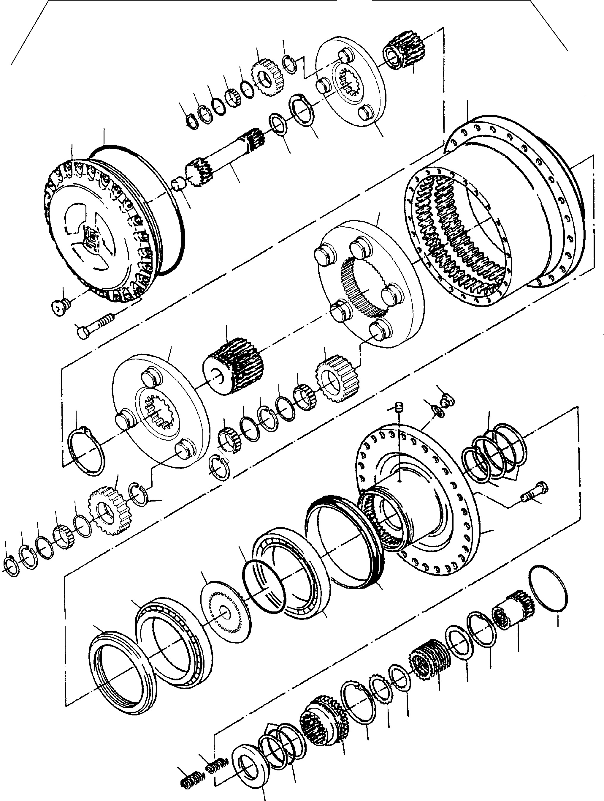 Уплотнительное кольцо (quad-ring) 968 761 KOMATSU