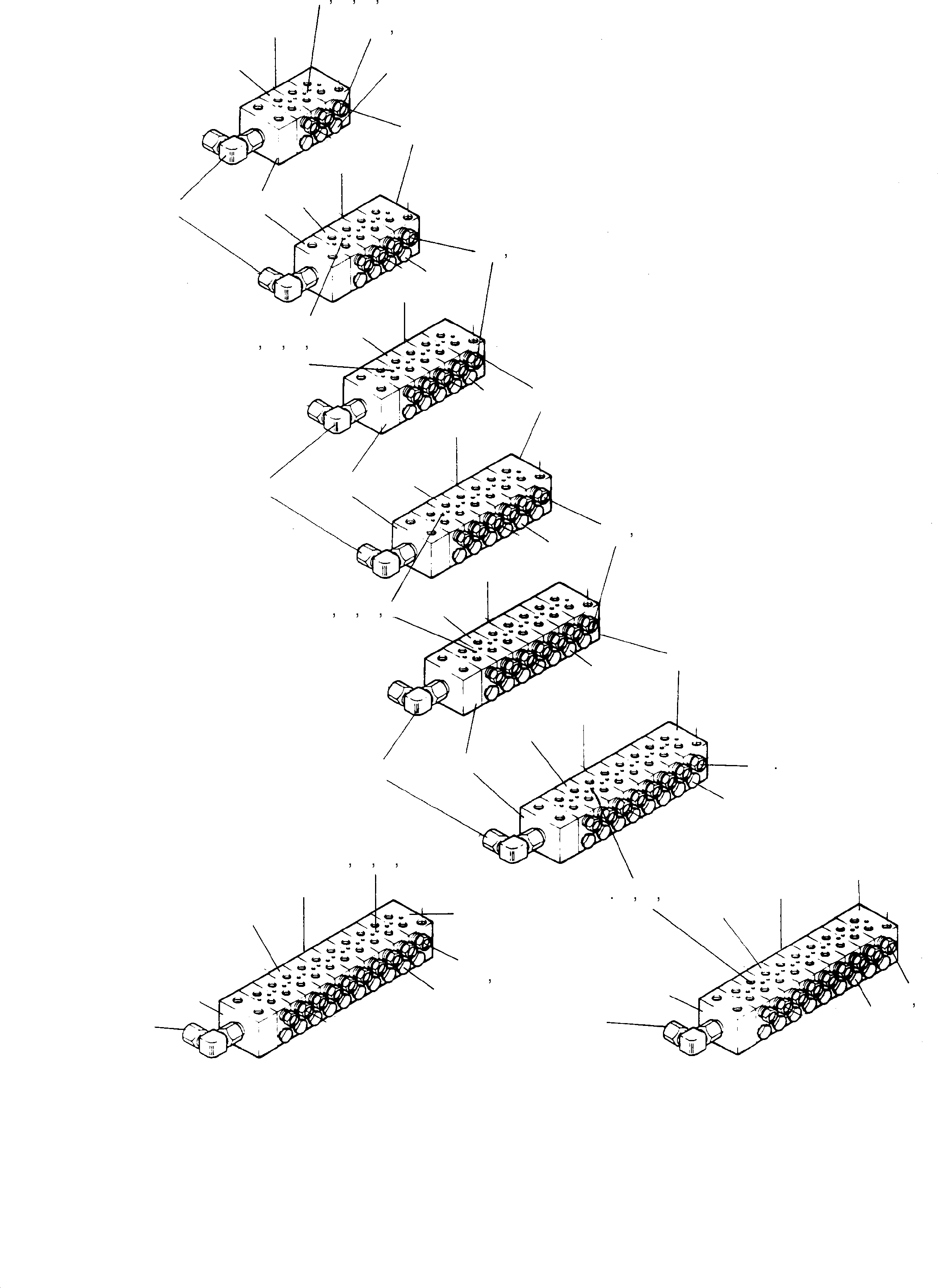 Lube distrib., progress. operat. 10/20 698 124 73 KOMATSU