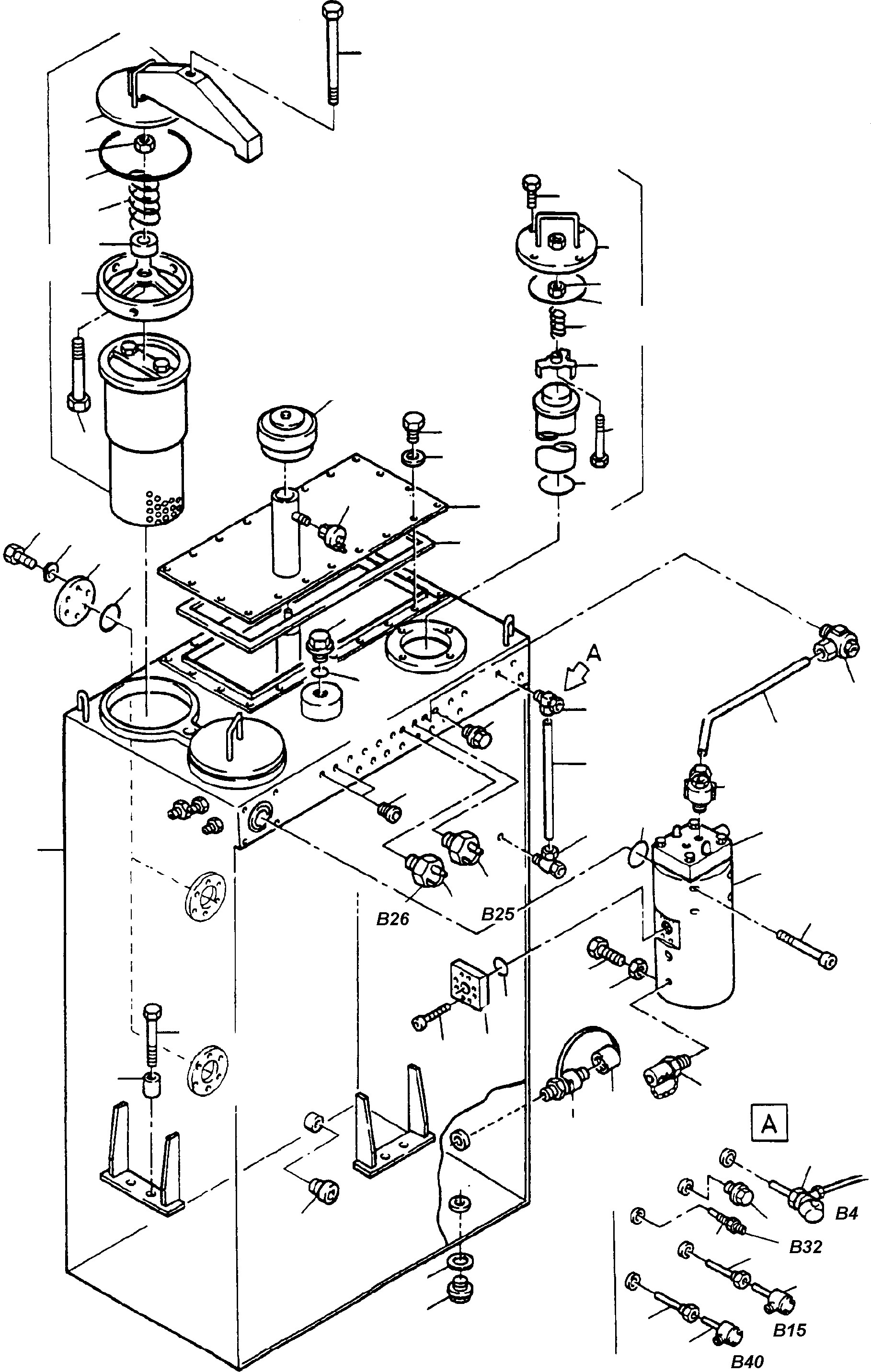 Крышка 640 598 40 KOMATSU