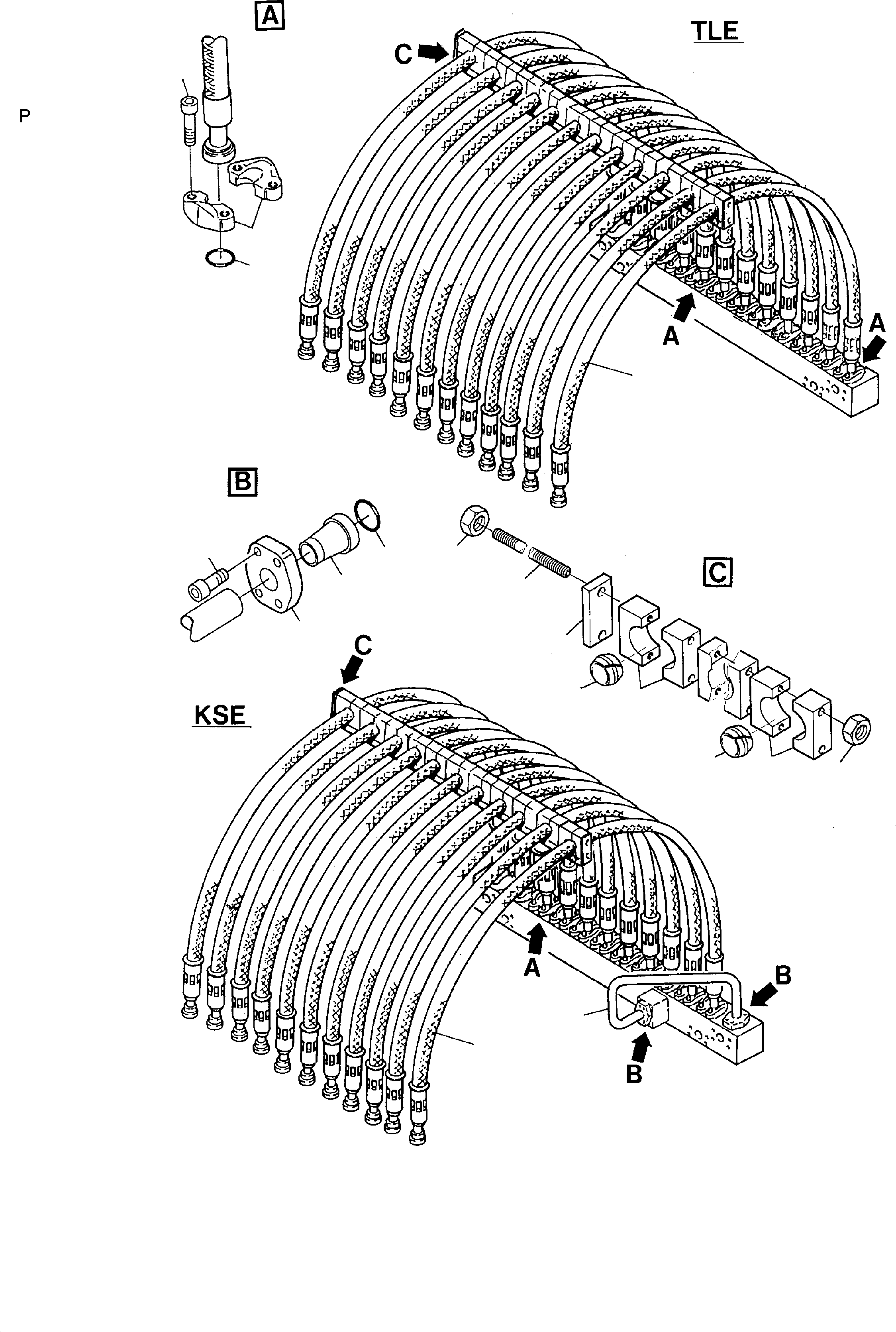 Резьбовая шпилька 634 875 40 KOMATSU