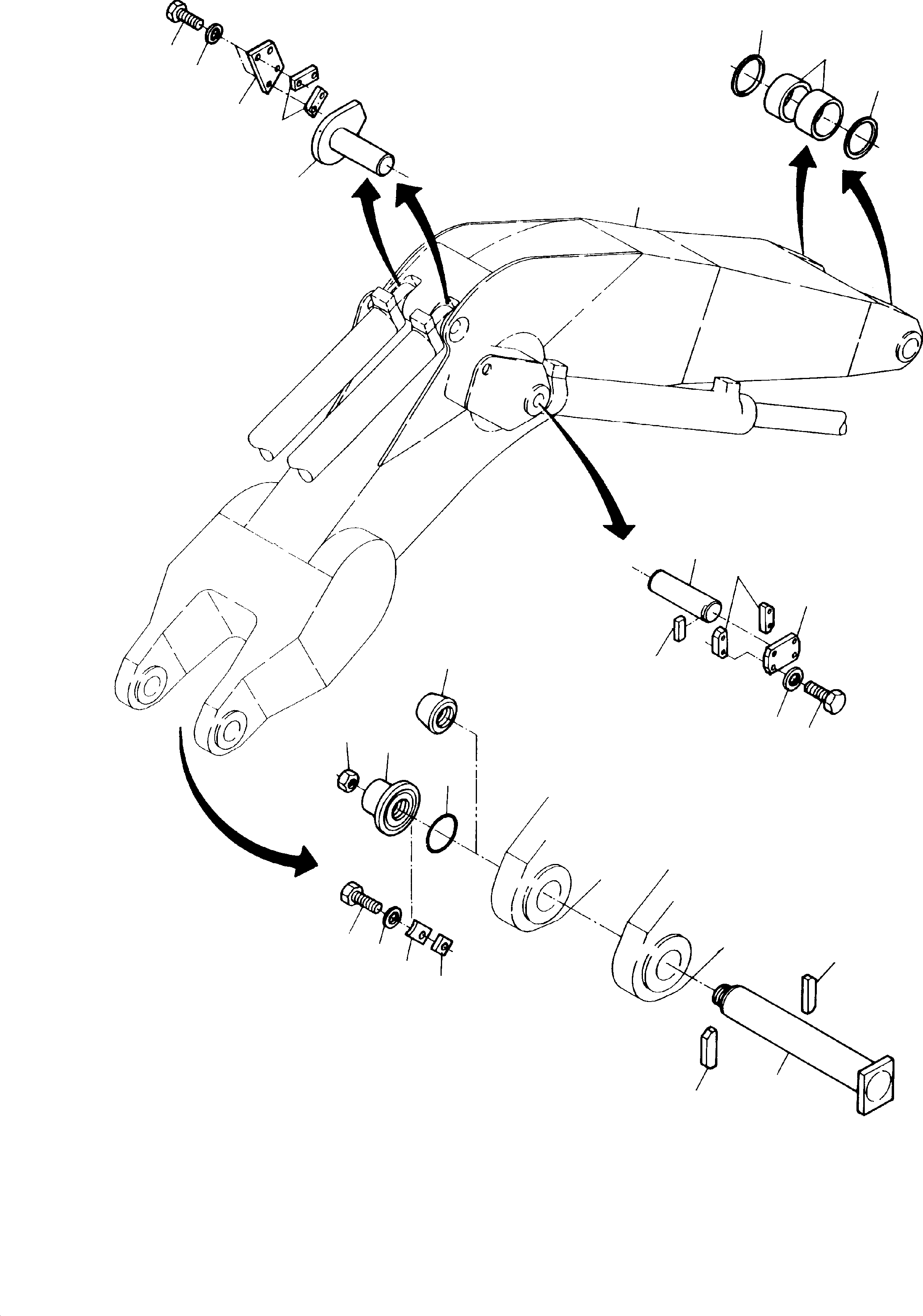 Pin assy. (cold weather design) 550 290 40 KOMATSU