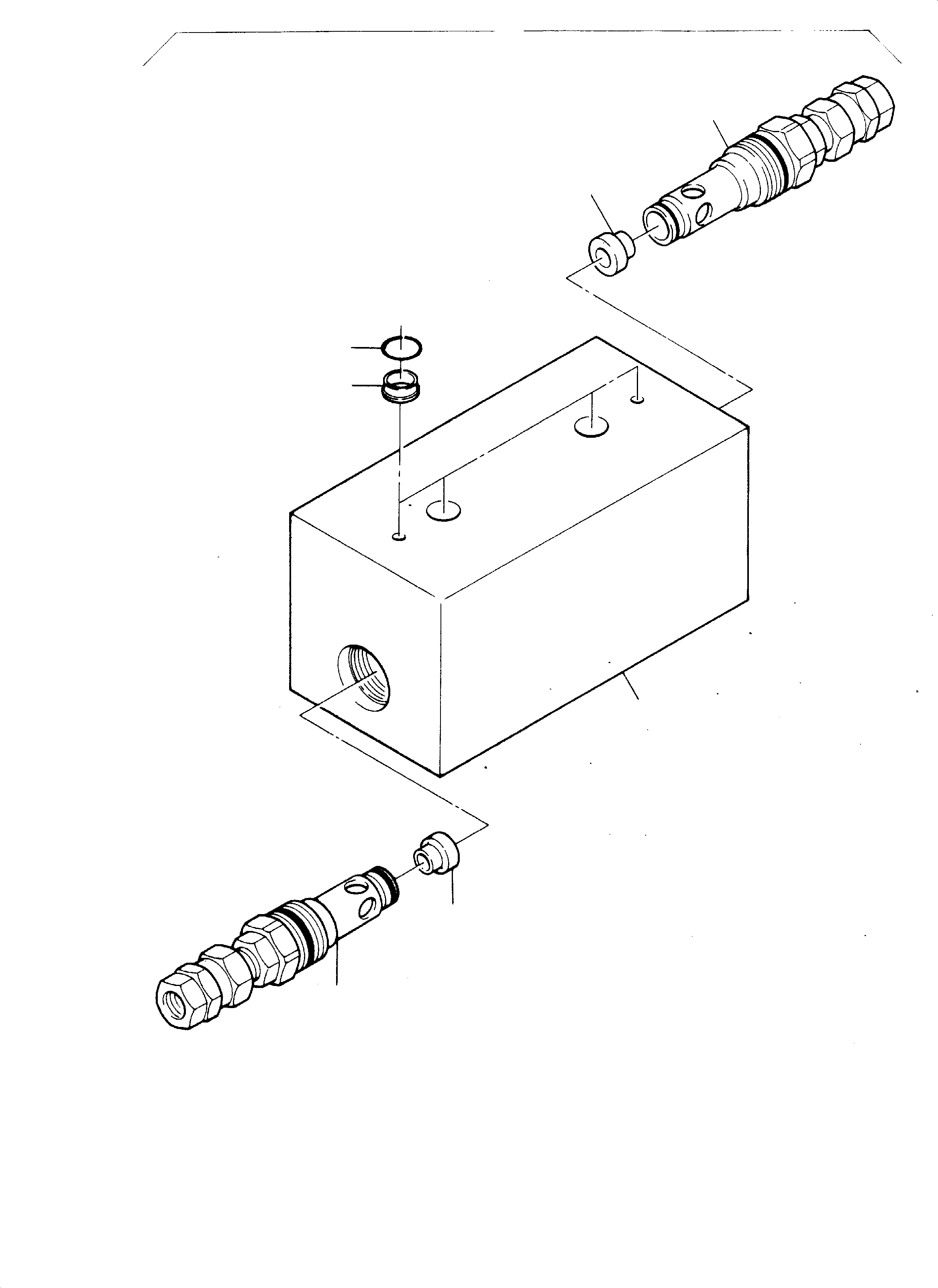 Valve, assy., adjusted 50/310 bar 754 582 KOMATSU