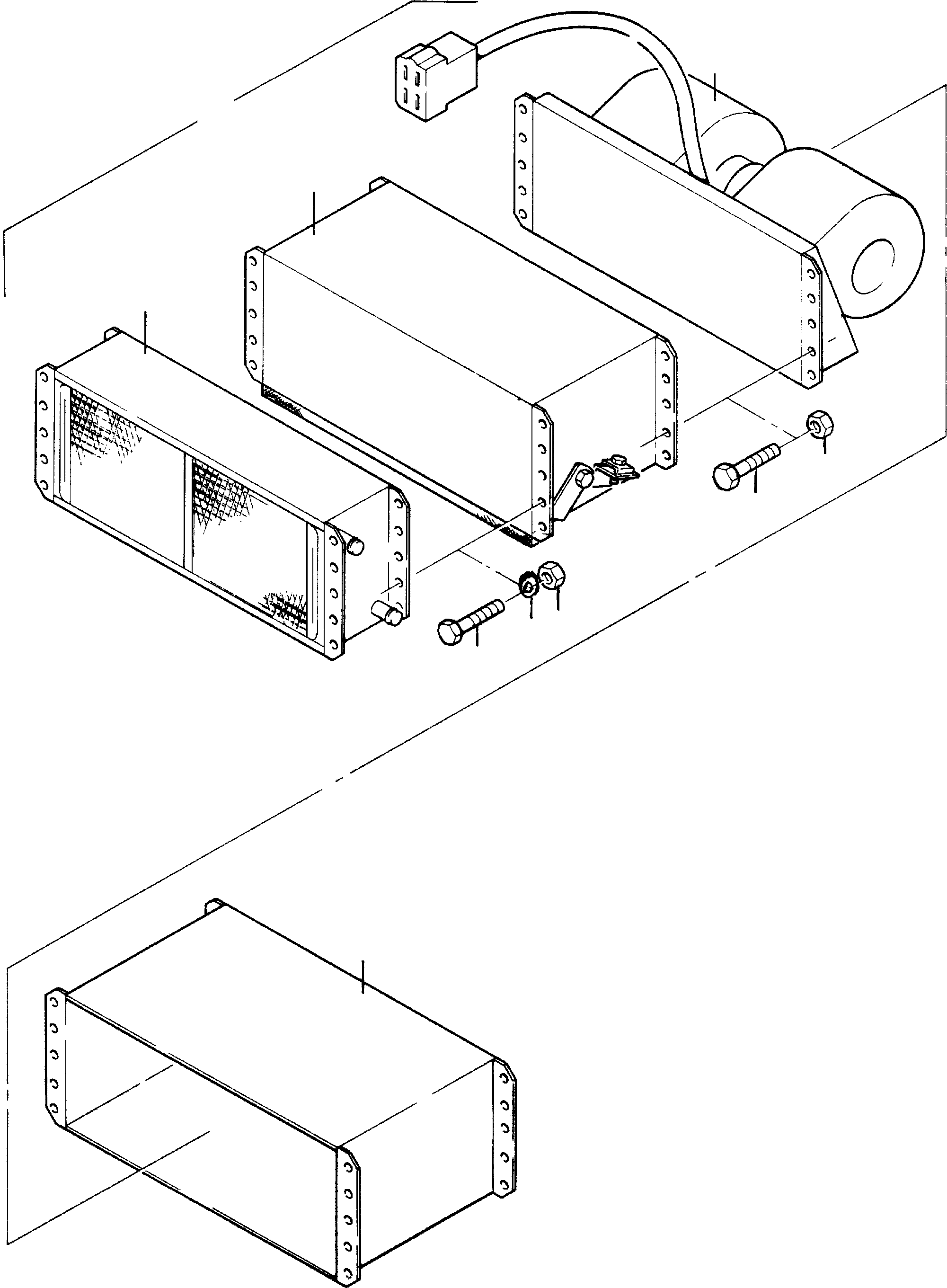 Отопитель в сборе 324 622 40 KOMATSU