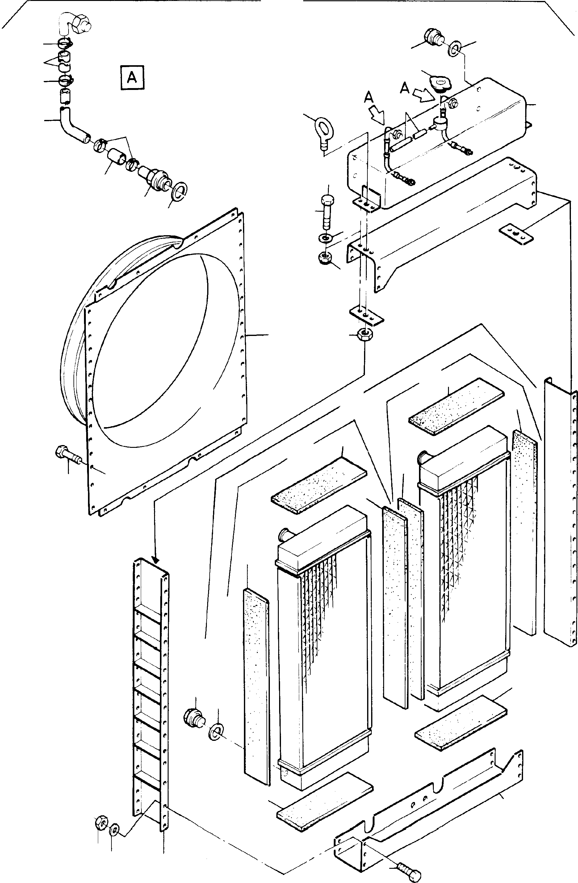 Core assy. 694 682 KOMATSU