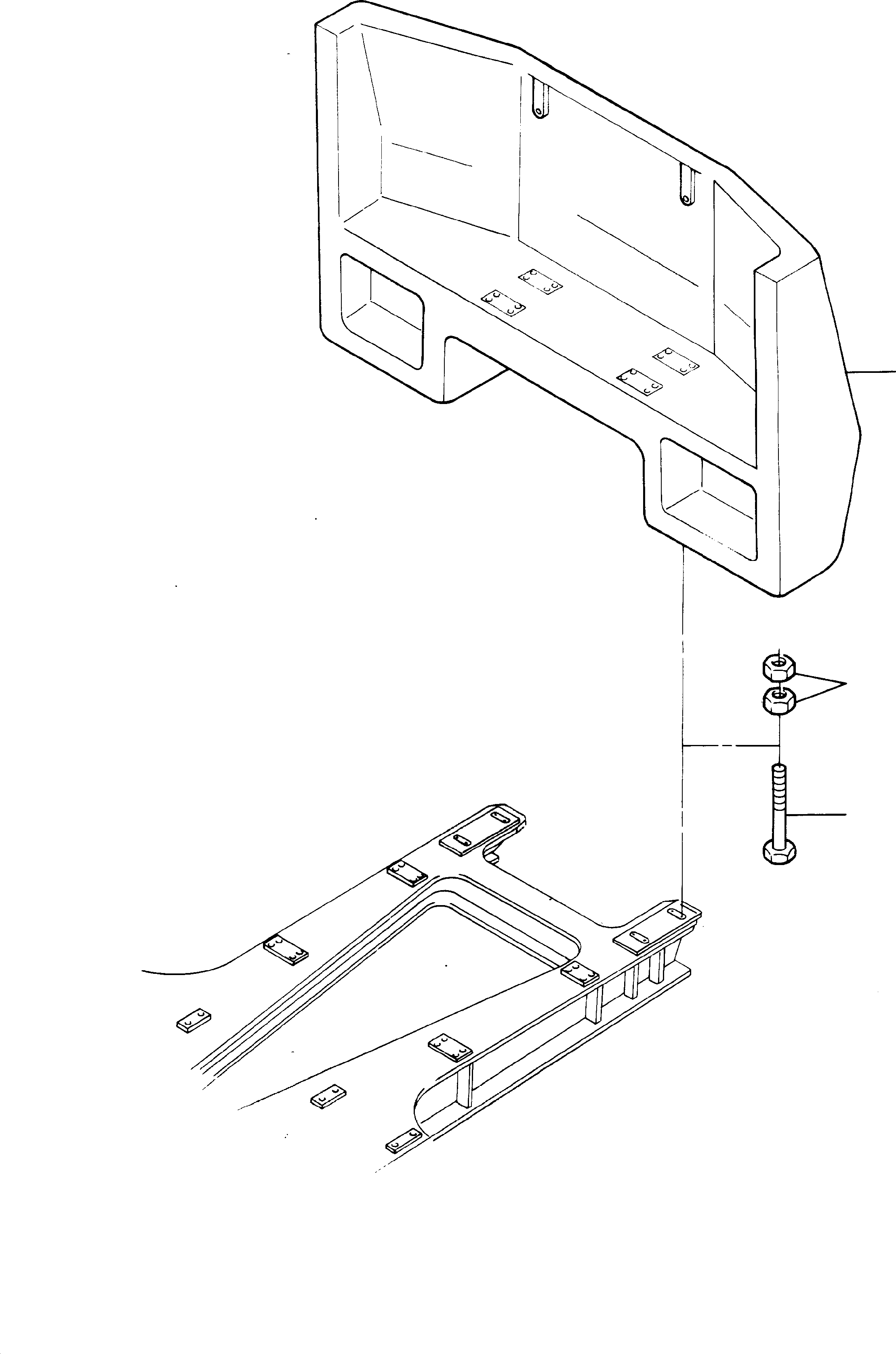 Counterweight 362 958 40 KOMATSU