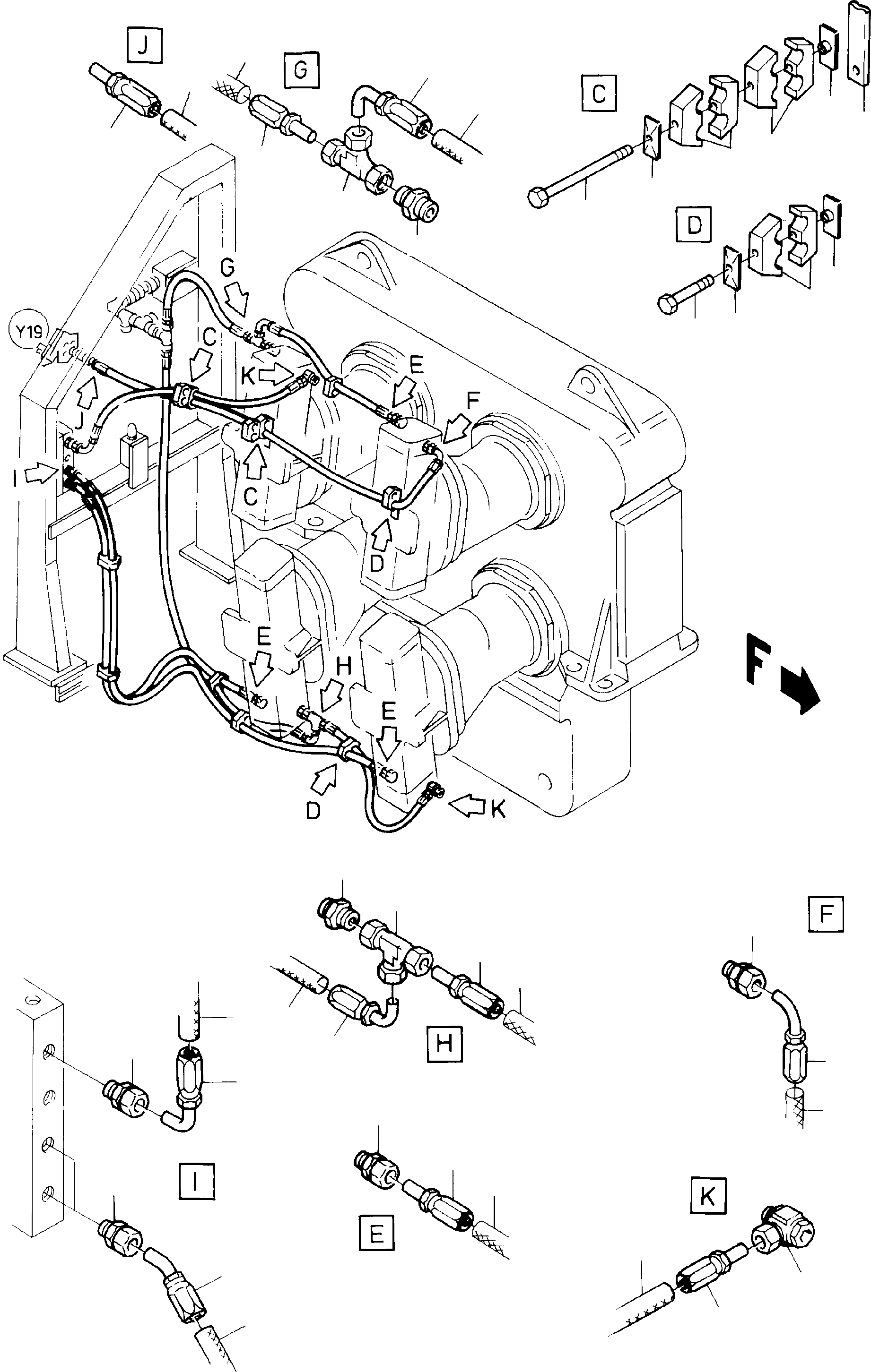 Фиксатор 396 129 40 KOMATSU