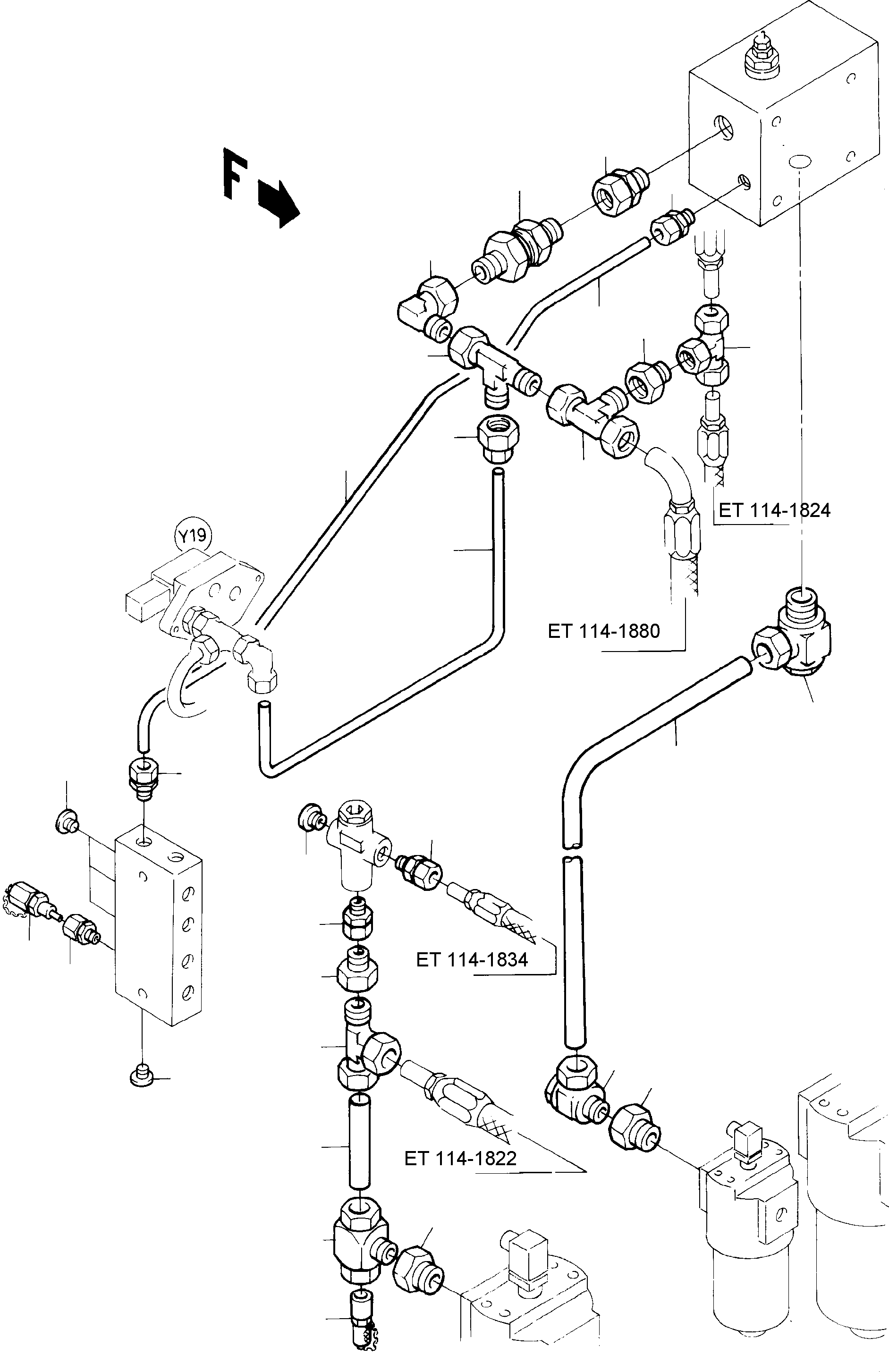 Test socket 005 080 98 KOMATSU
