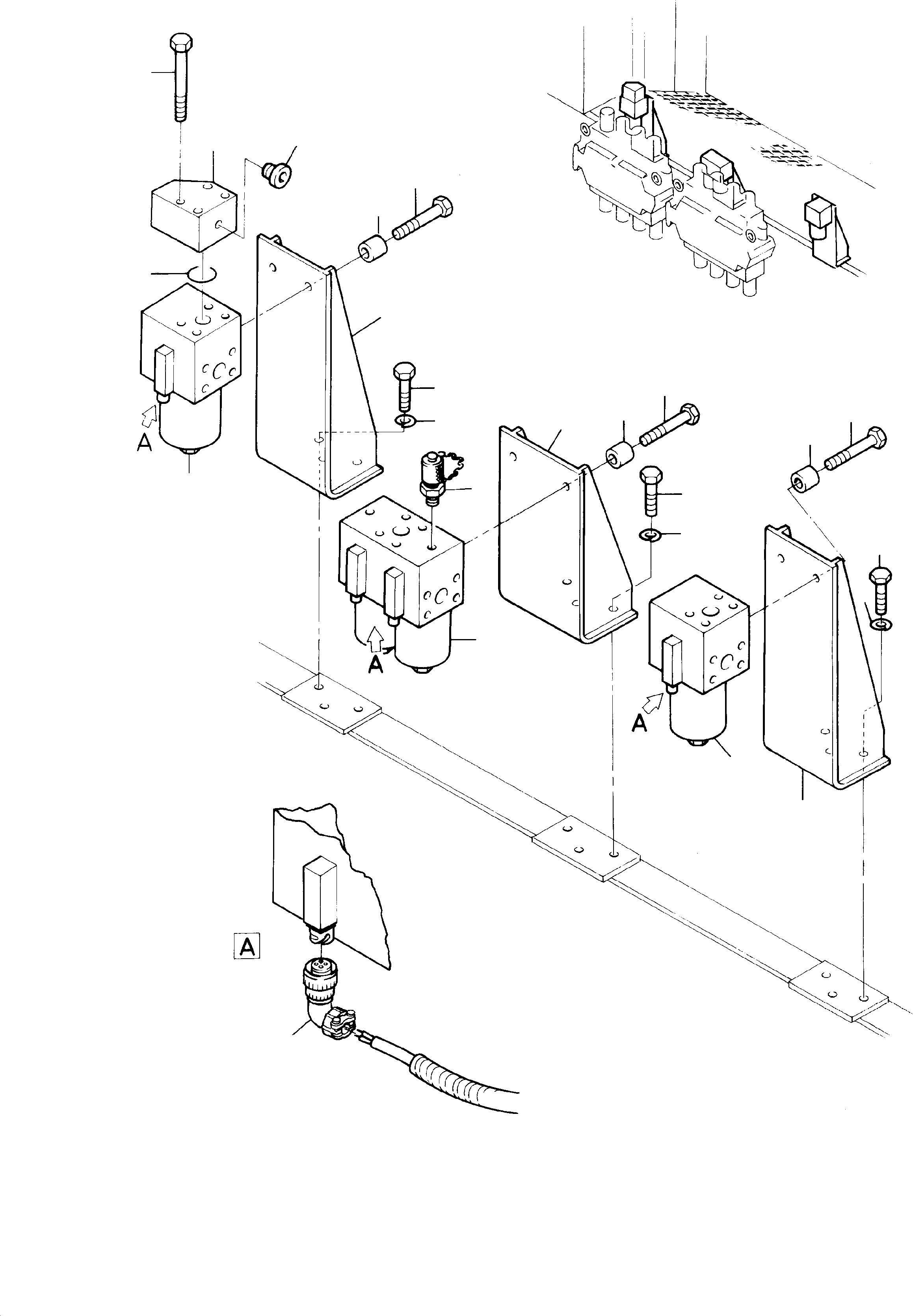 Filter retainer 332 059 40 KOMATSU