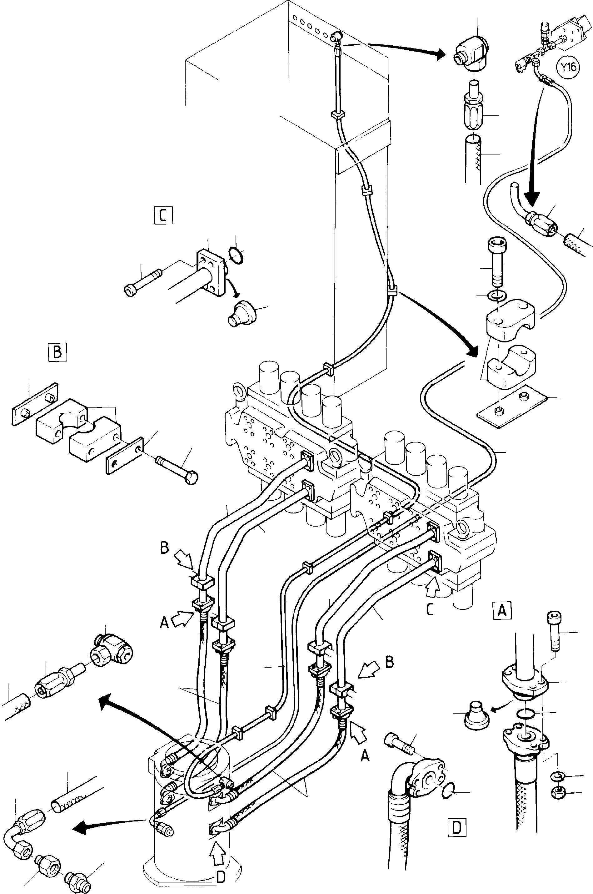 Pipe, assy. Ø 65 694 633 KOMATSU