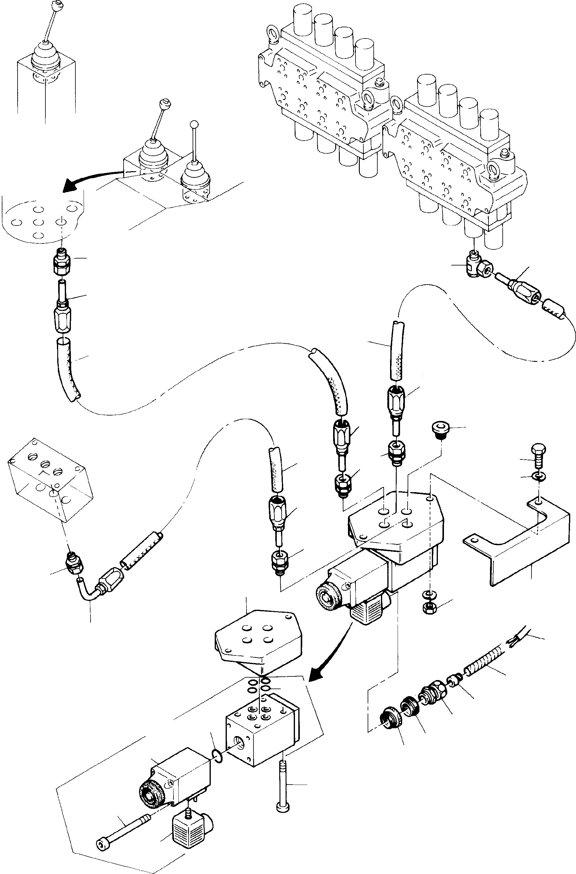 Valve support 344 614 40 KOMATSU