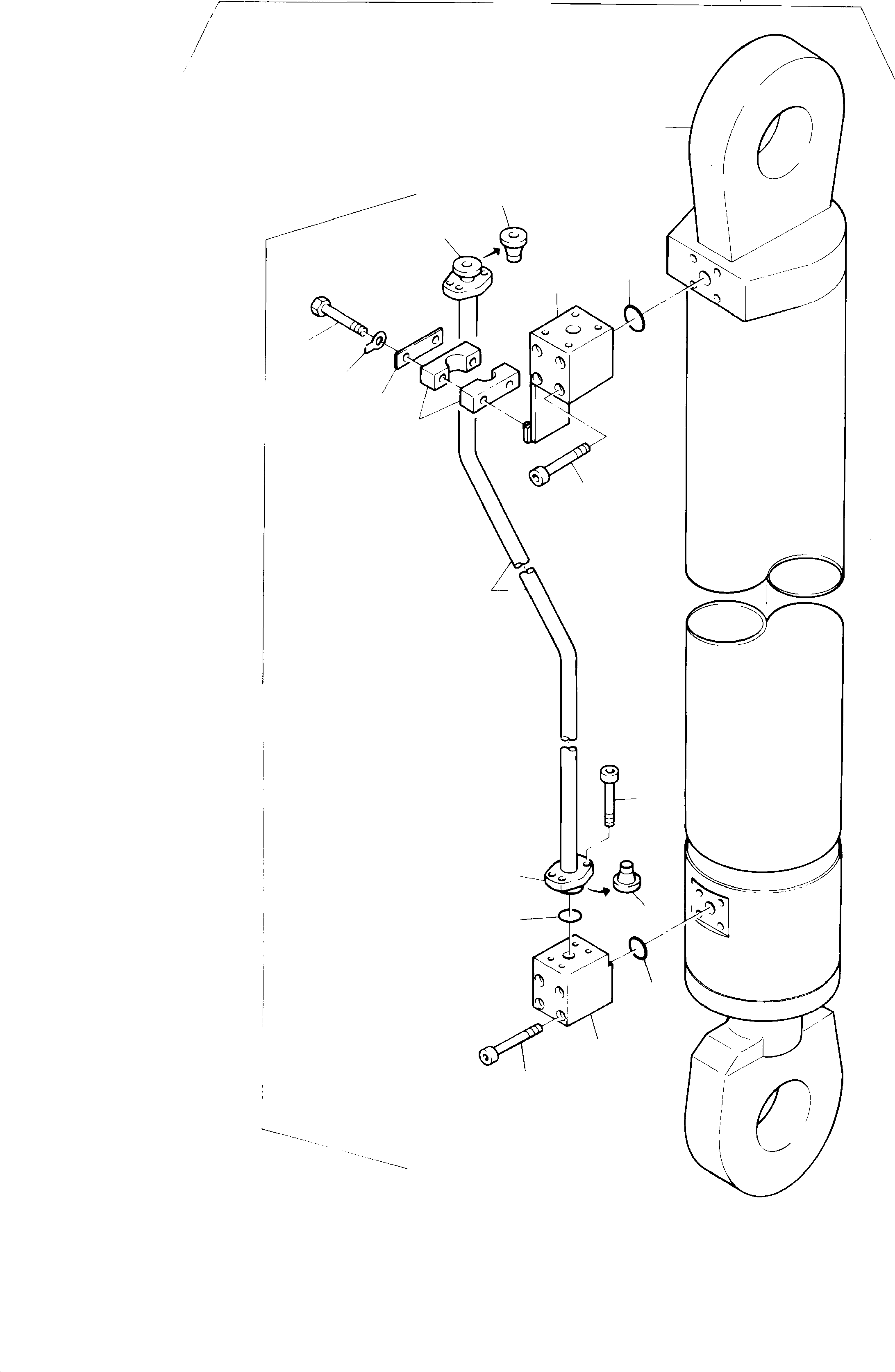 Pipe, assy. Ø 65 694 832 KOMATSU