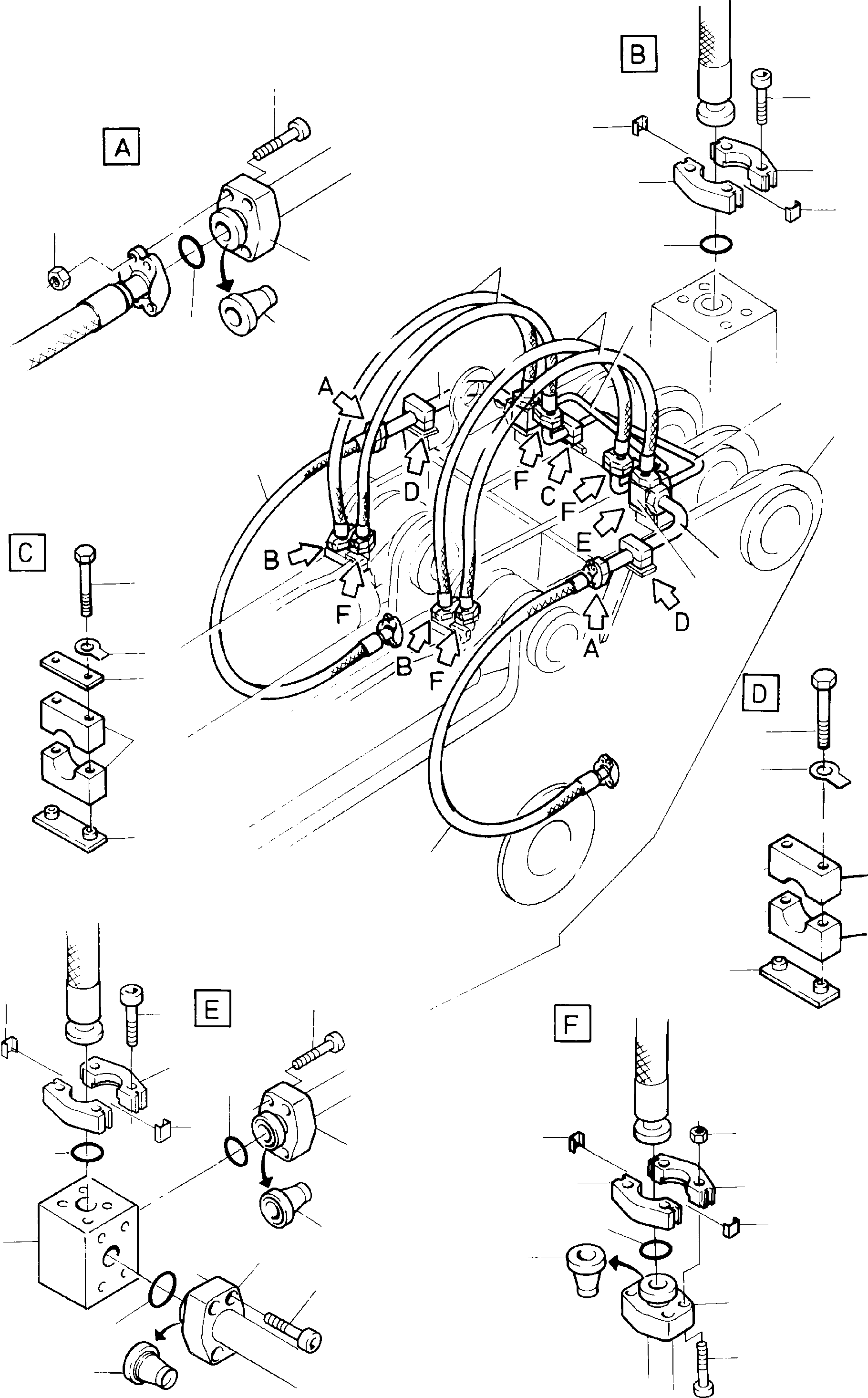 Pipe, assy. Ø 65 694 835 KOMATSU