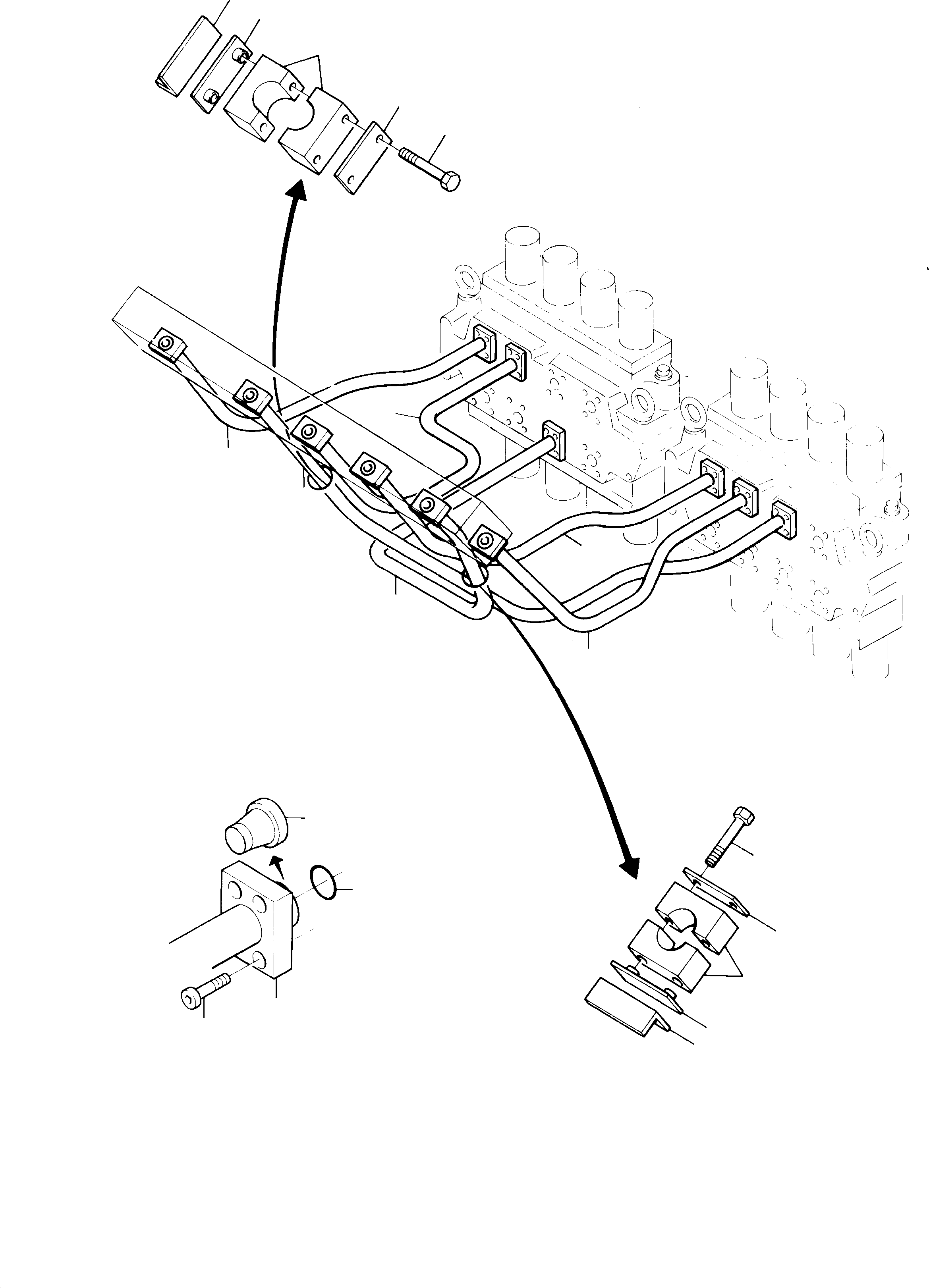 Pipe, assy. Ø 65 694 510 KOMATSU