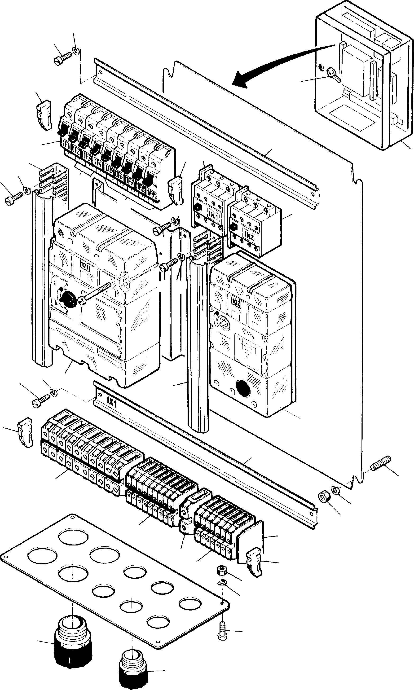Power switch 461 426 40 KOMATSU