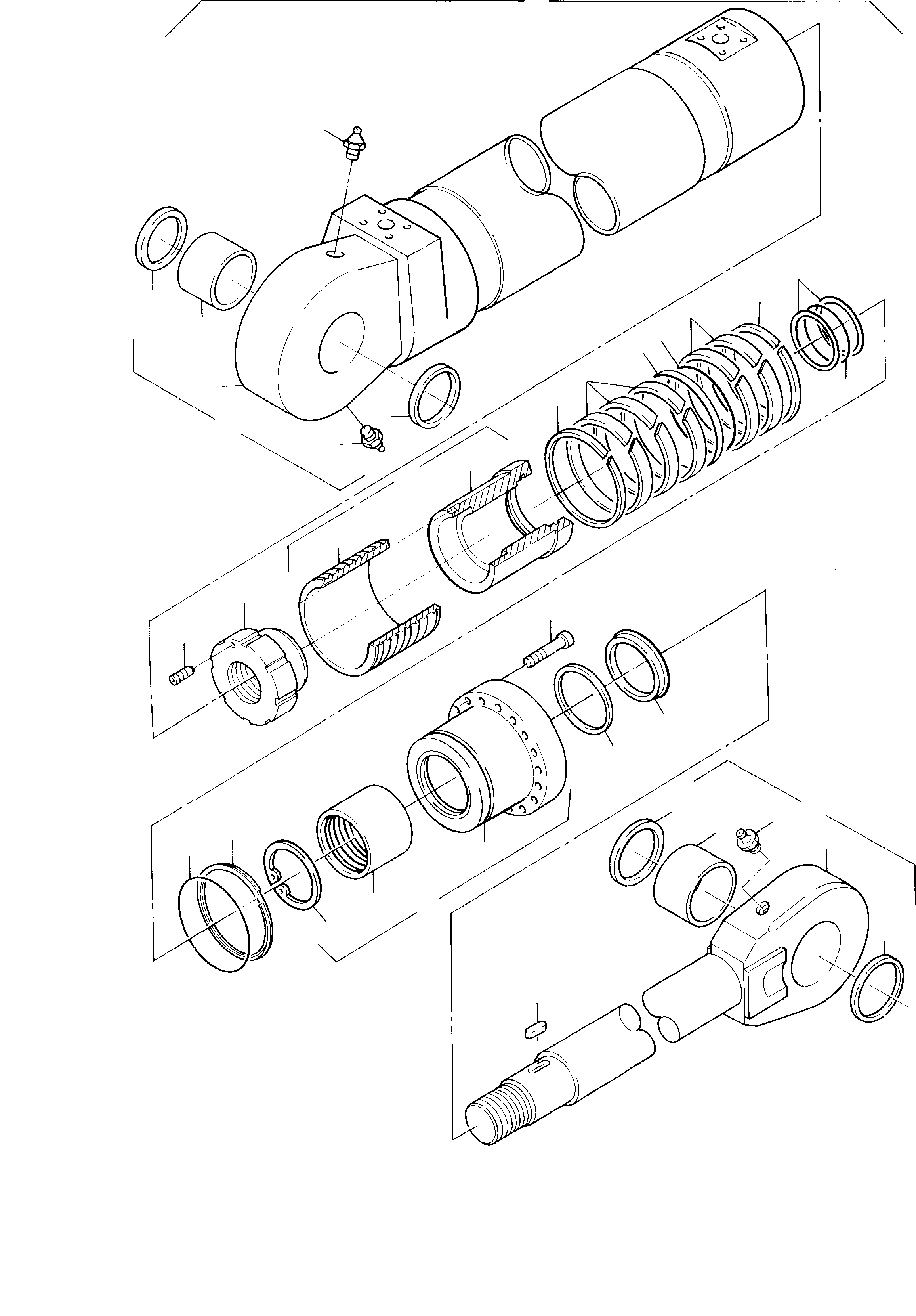 Втулка 445 396 40 KOMATSU