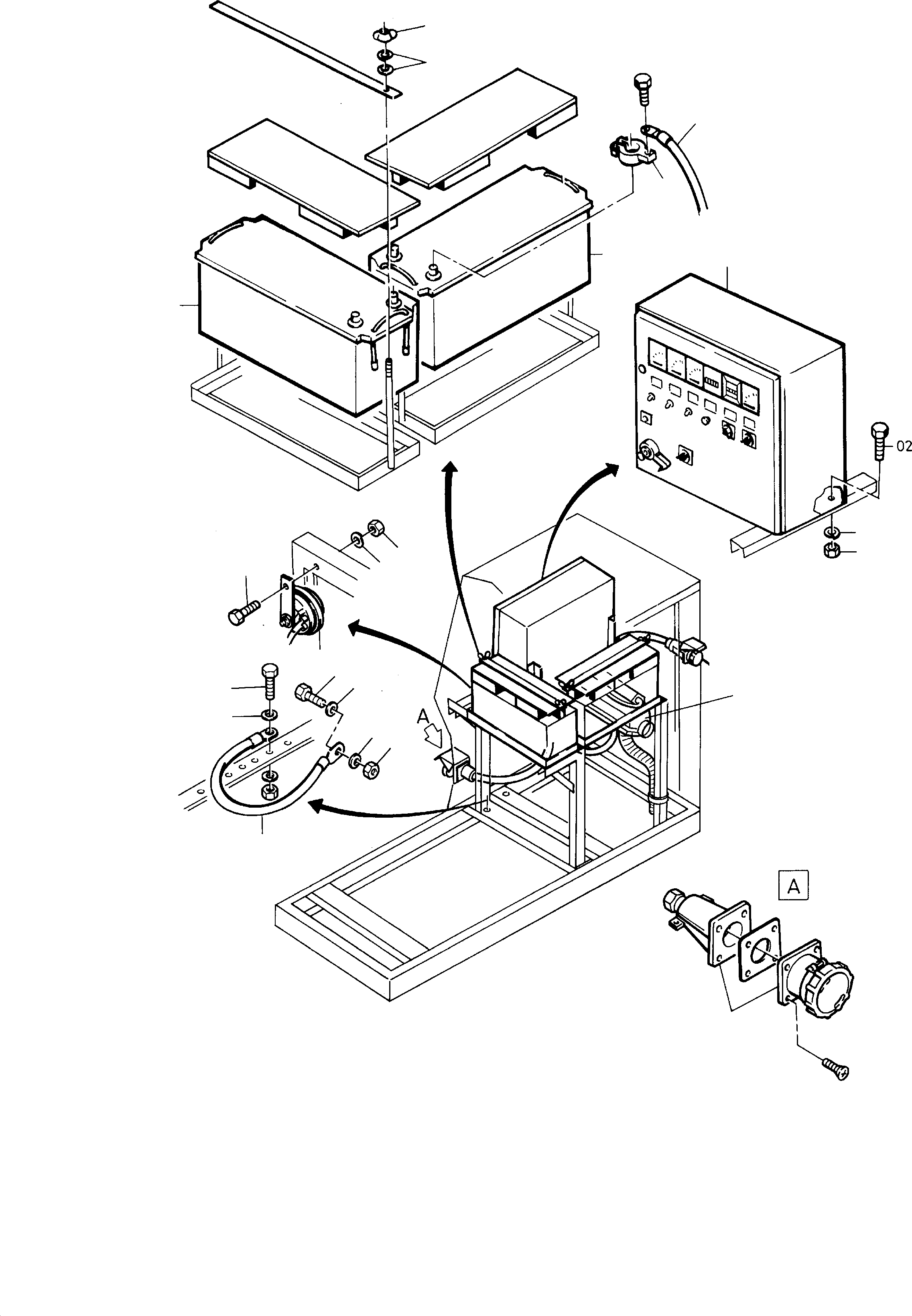 Plug 4-polig 768 312 73 KOMATSU