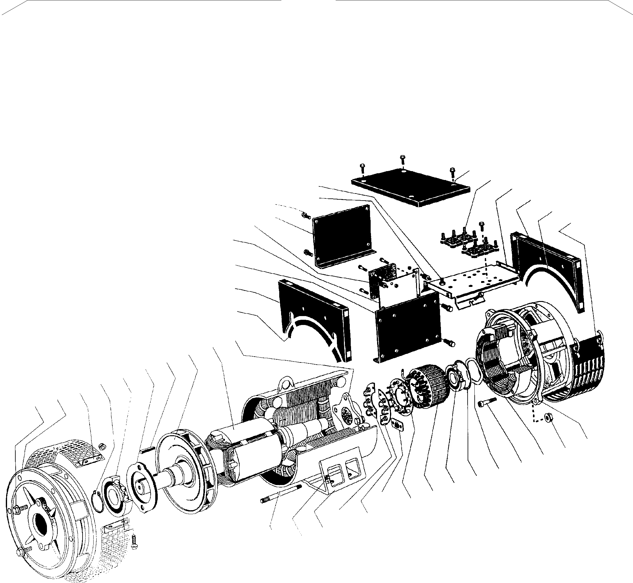Generator 765 772 73 KOMATSU