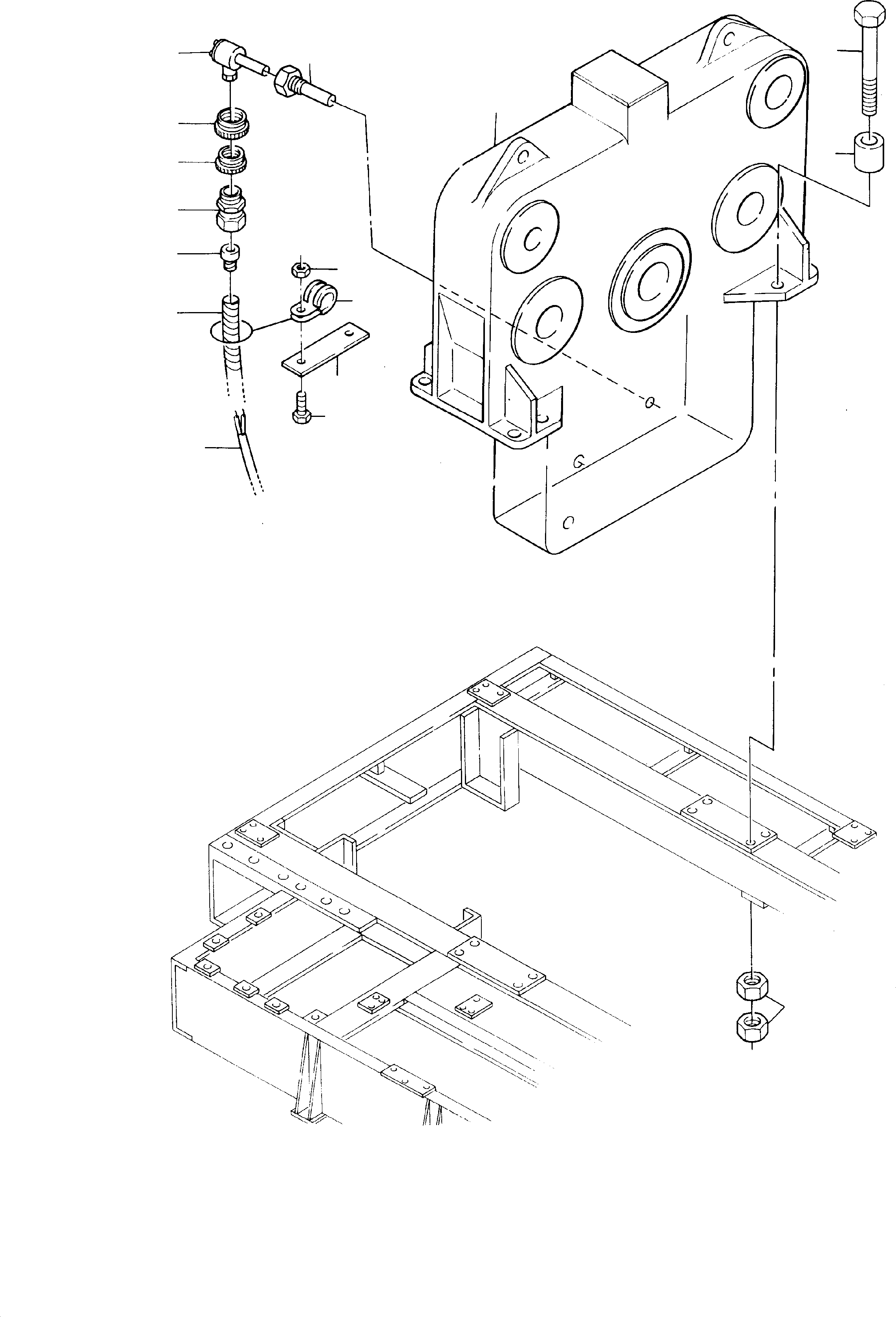 Bolt Cold weather design 501 129 98 KOMATSU